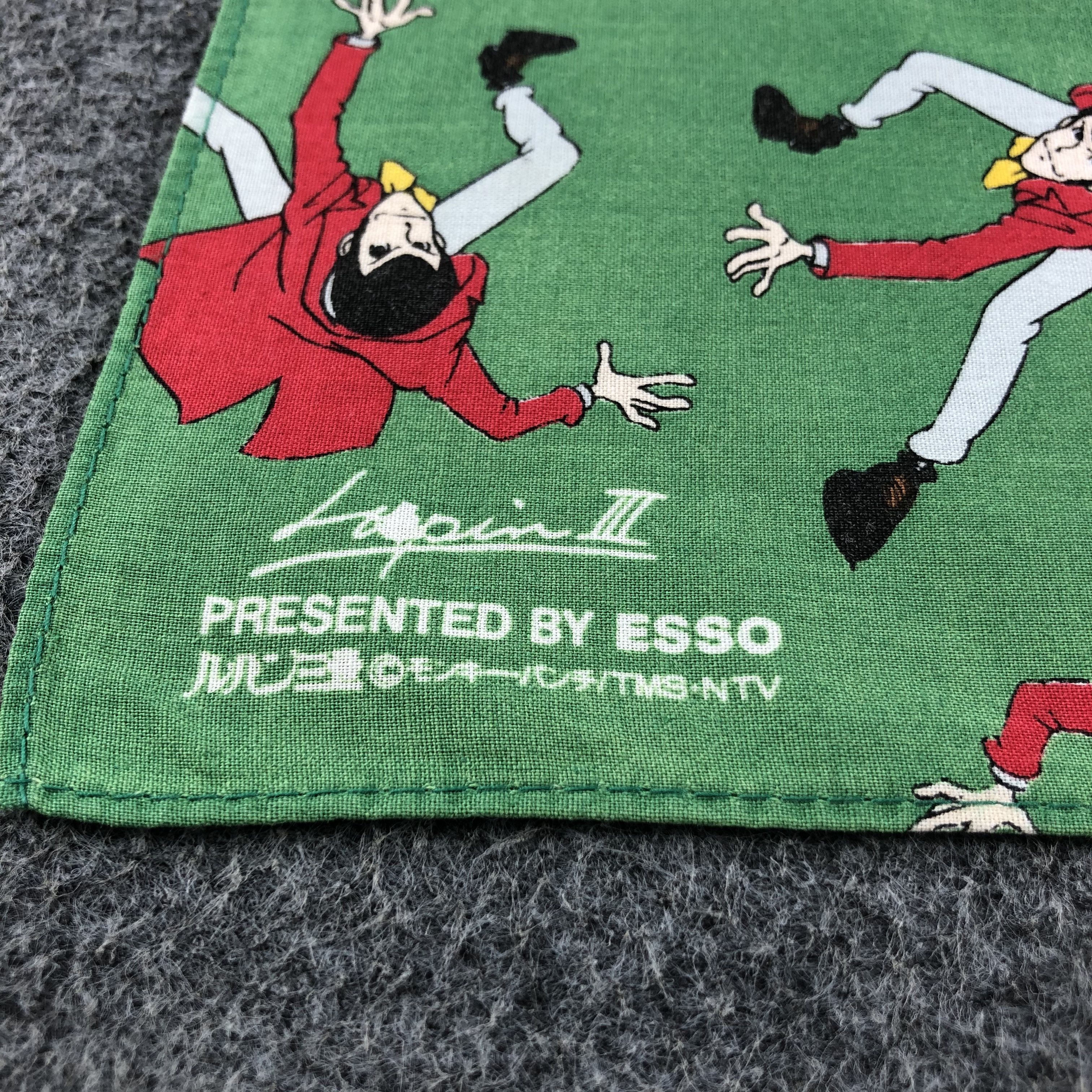 Anime Arsane Lupin X Esso Handkerchief Neckerchief Bandana X33 Size ONE SIZE - 4 Thumbnail