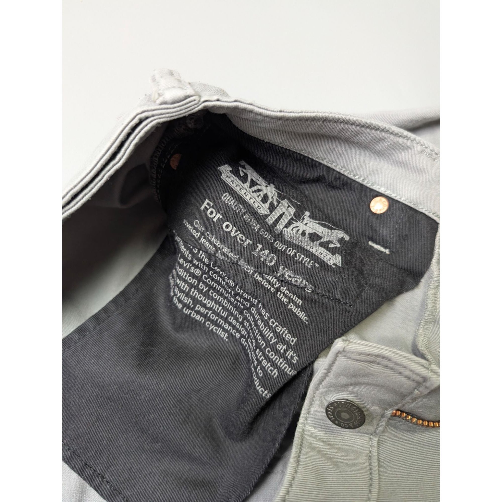 Levi's Levi's 511 Commuter Slim Fit Denim Jeans Pants (Y1081) Size US 30 / EU 46 - 7 Thumbnail