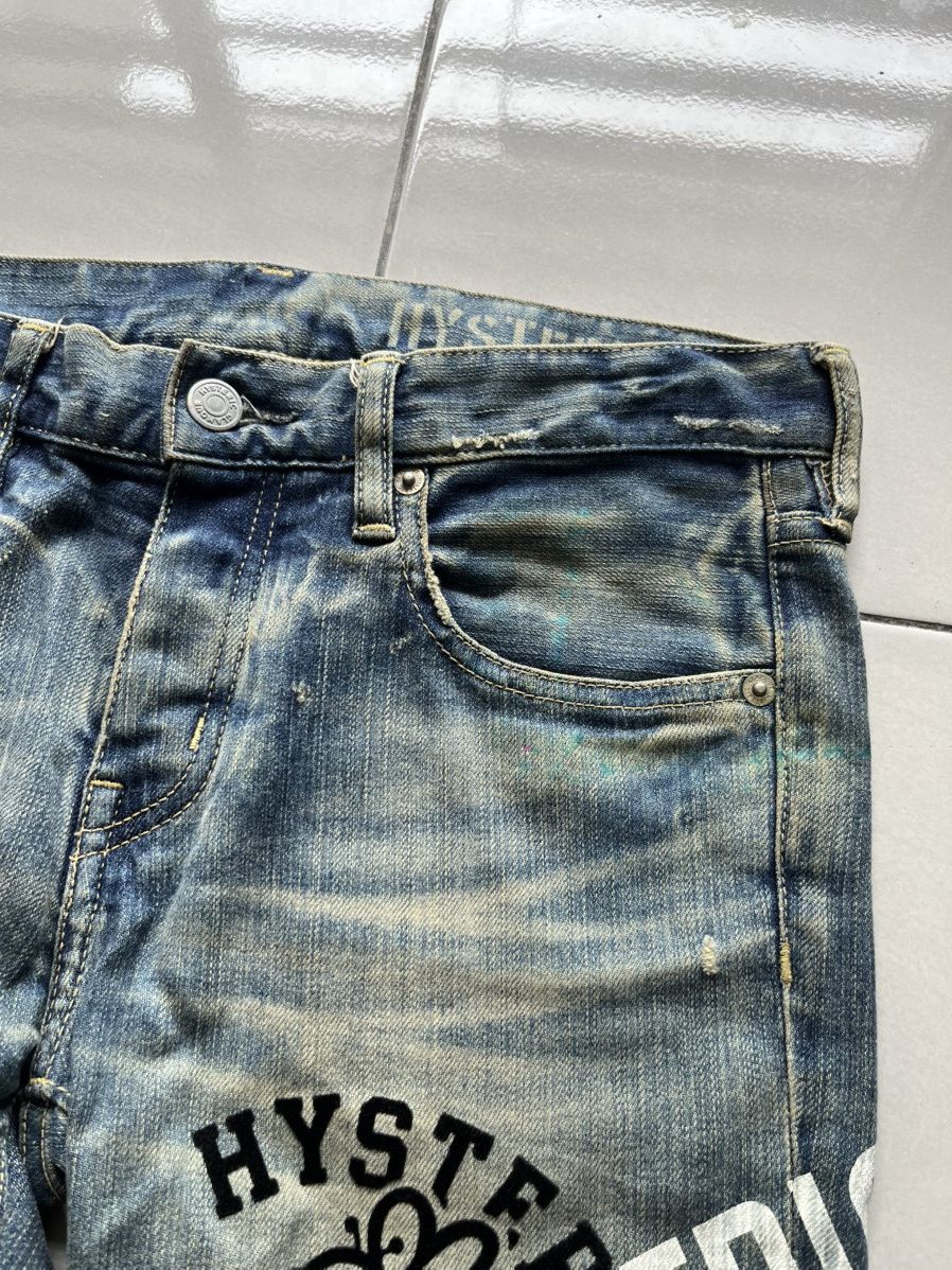 Hysteric Glamour Vintage Hysteric Glamour Printed Jeans Size 29" - 5 Thumbnail