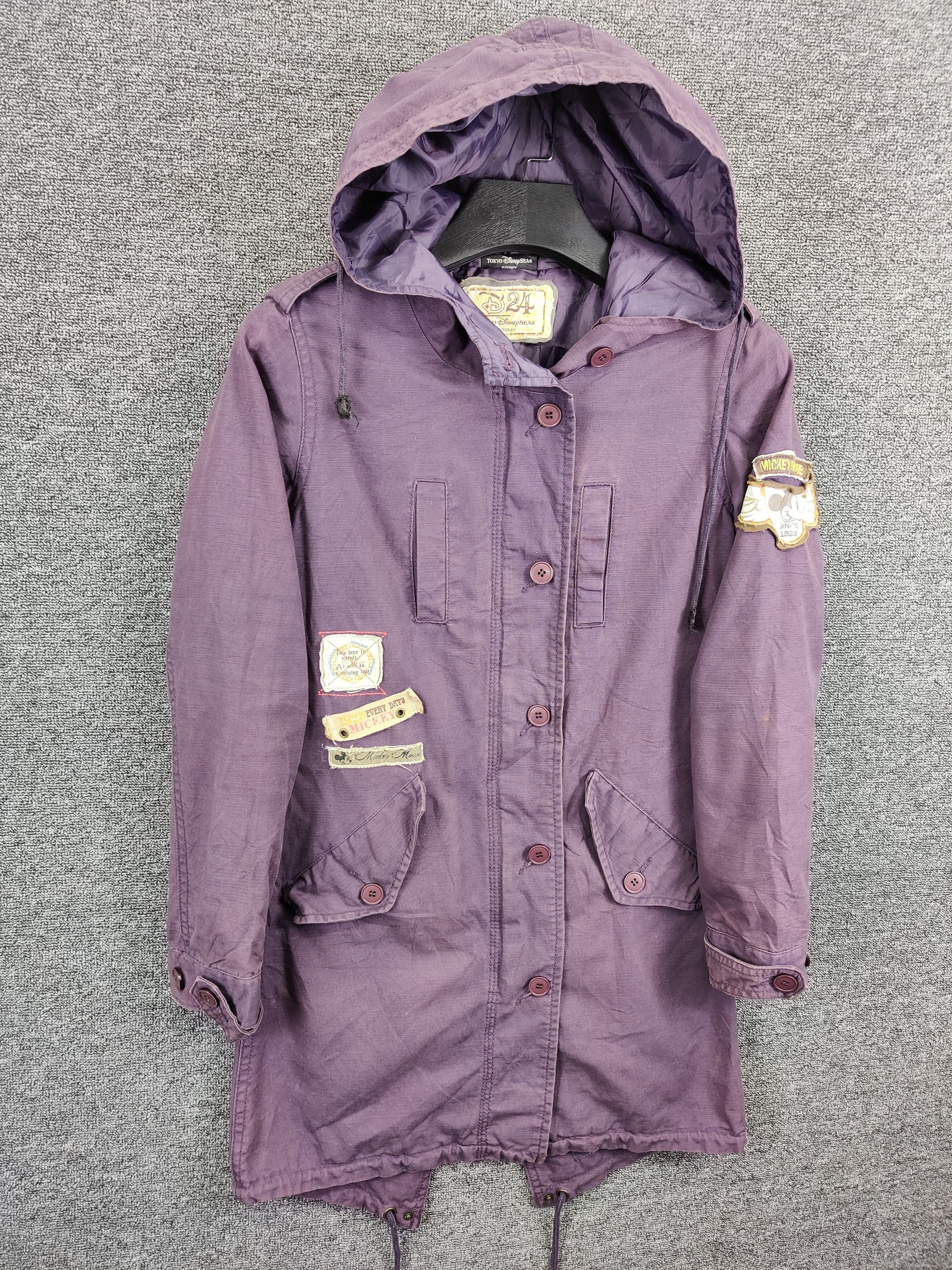 Disney Vintage Disney Mickey Mouse Parkas Fishtail Jacket Size US M / EU 48-50 / 2 - 7 Thumbnail