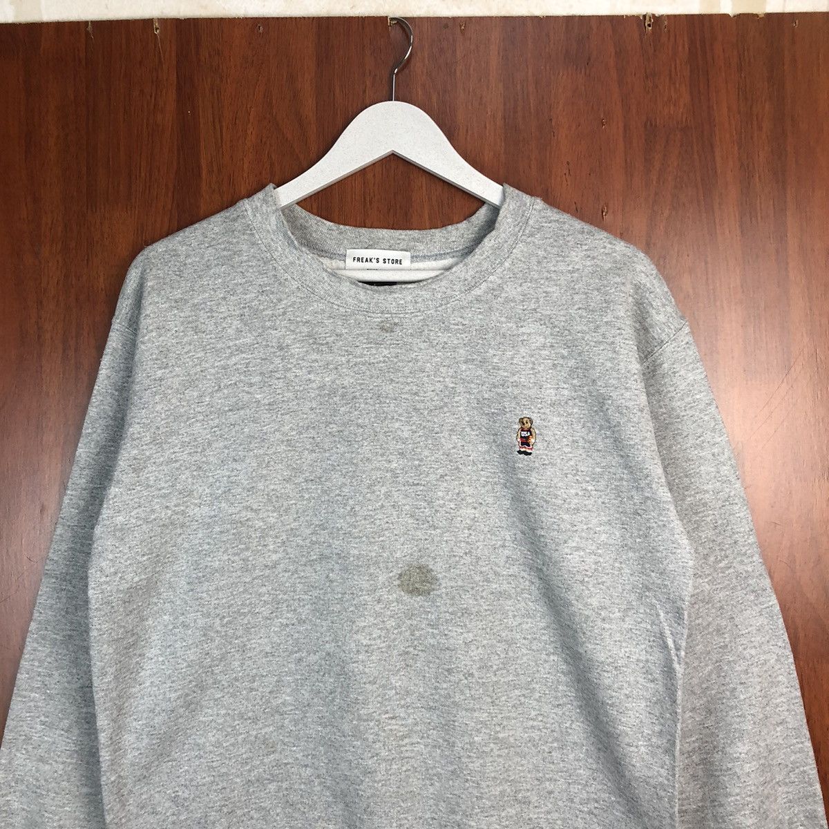 Japanese Brand × Vintage Freaks Store Grey vintage Sweatshirt #7546 Size US M / EU 48-50 / 2 - 2 Thumbnail