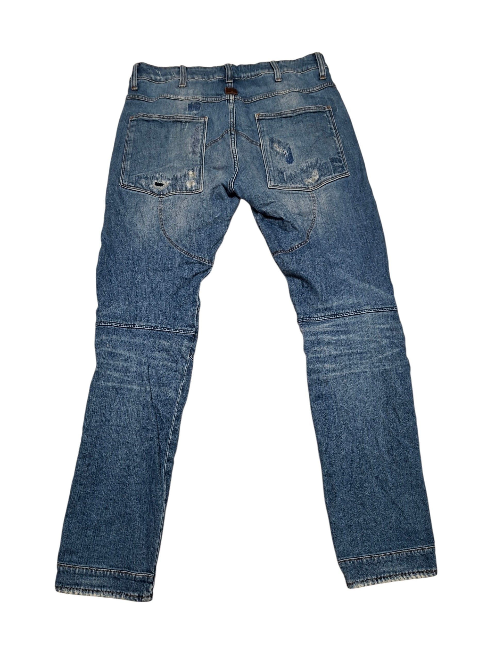 G-Star G STAR RAW DISTRESSED AVANT GARDE JEANS DENIM Size US 33 - 3 Thumbnail