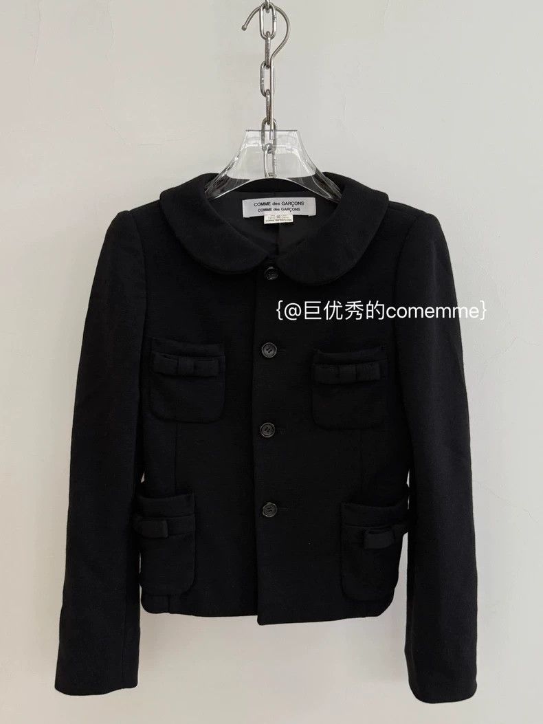 Comme des Garcons Comme Des Garcons Black Gold Ingot Collar Four Bow Pocket Size XS / US 0-2 / IT 36-38 - 1 Thumbnail