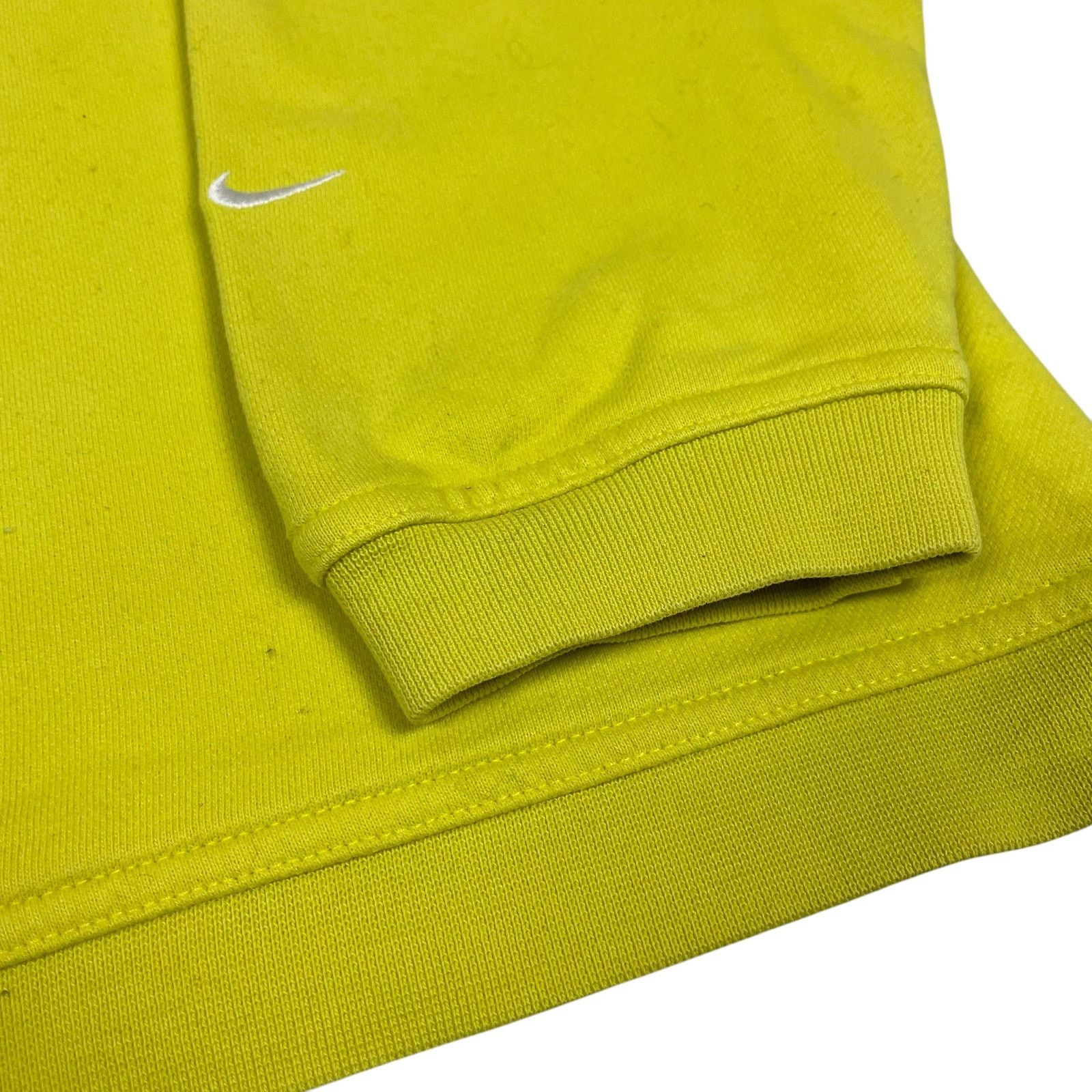Nike × Vintage Nike Women's Yellow Swoosh Pullover Sweatshirt Large (12-14) Size L / US 10 / IT 46 - 4 Thumbnail