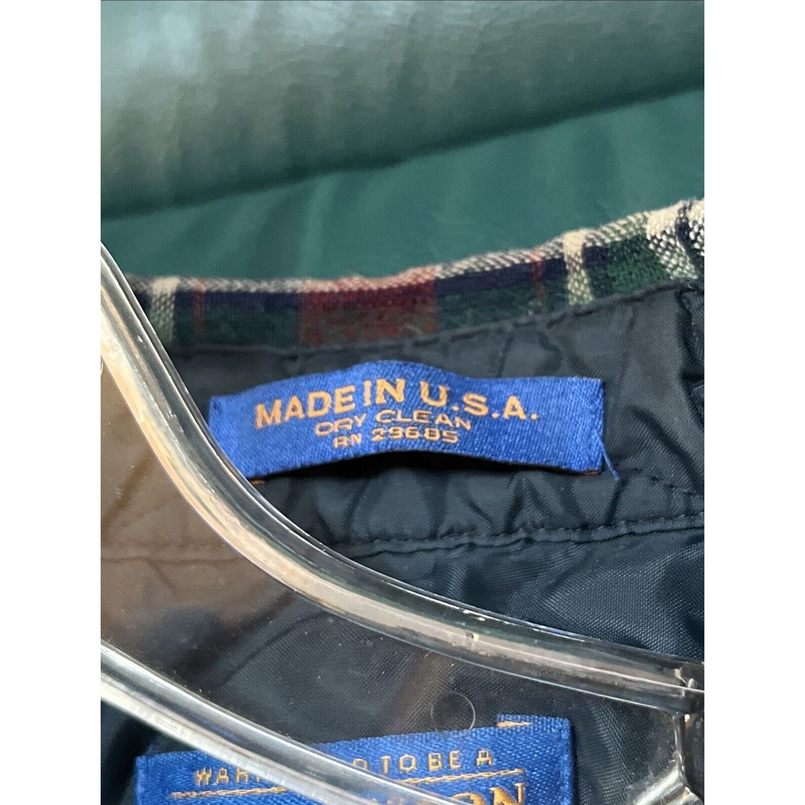 Pendleton Pendleton Men's Shirt L Red Plaid Button Wool Outdoor Travel Size US L / EU 52-54 / 3 - 4 Thumbnail