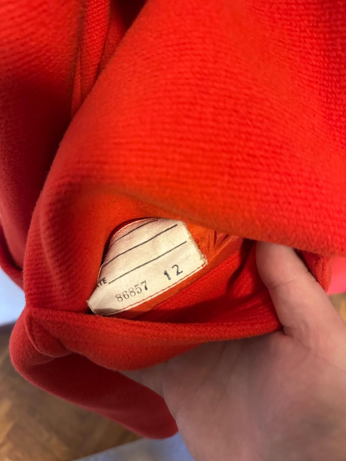 Aquascutum Women’s Aquascutum Red Wool Coat Sz 12 Size XL / US 12-14 / IT 48-50 - 7 Thumbnail