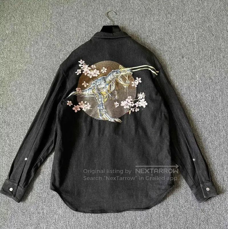 Dior Dior Black Long Sleeve Cotton Blend Shirt . Size US XL / EU 56 / 4 - 2 Thumbnail