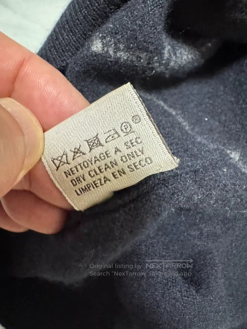 Hermes Hermes Cashmere Jumper, 100% Cashmere Size US M / EU 48-50 / 2 - 9 Thumbnail