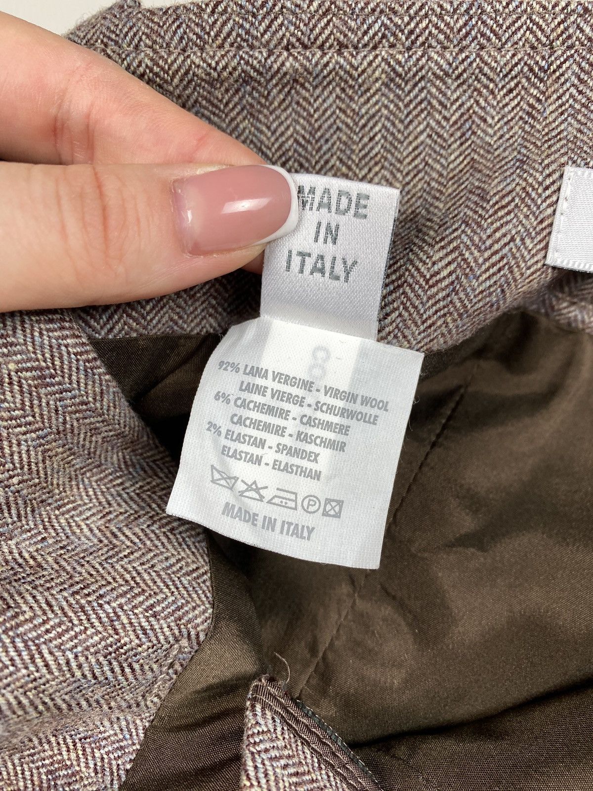 Brunello Cucinelli Gunex by Brunello Cucinelli ladies wool / cashmere skirt Size 28" / US 6 / IT 42 - 10 Thumbnail