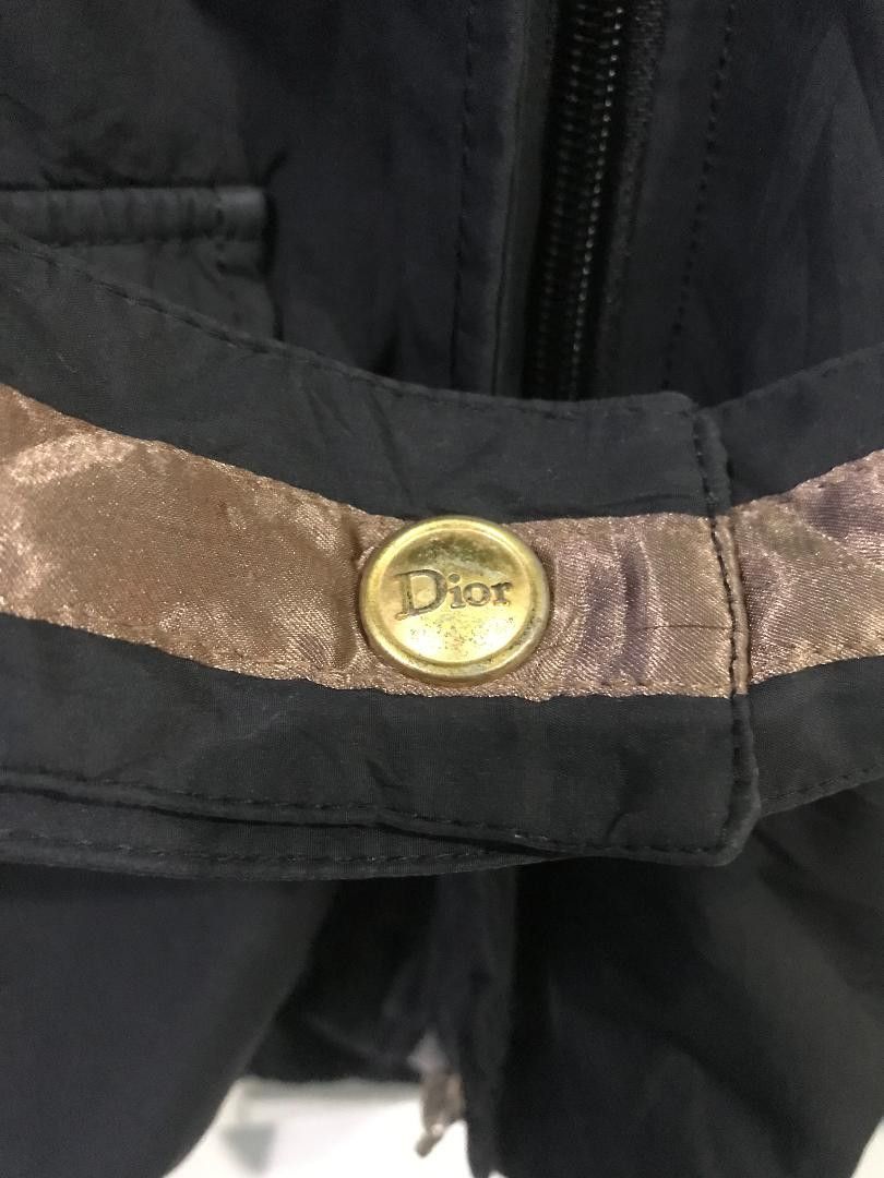 Christian Dior Monsieur christian dior rare vintage aviator jacket faux cd logo fur Size M / US 6-8 / IT 42-44 - 7 Thumbnail