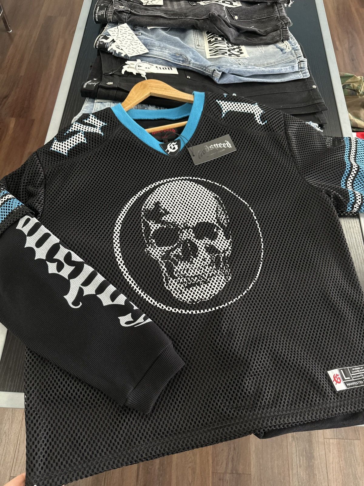 Godspeed Godspeed TD Layered Jersey Black/Blue/White Size US L / EU 52-54 / 3 - 1 Thumbnail