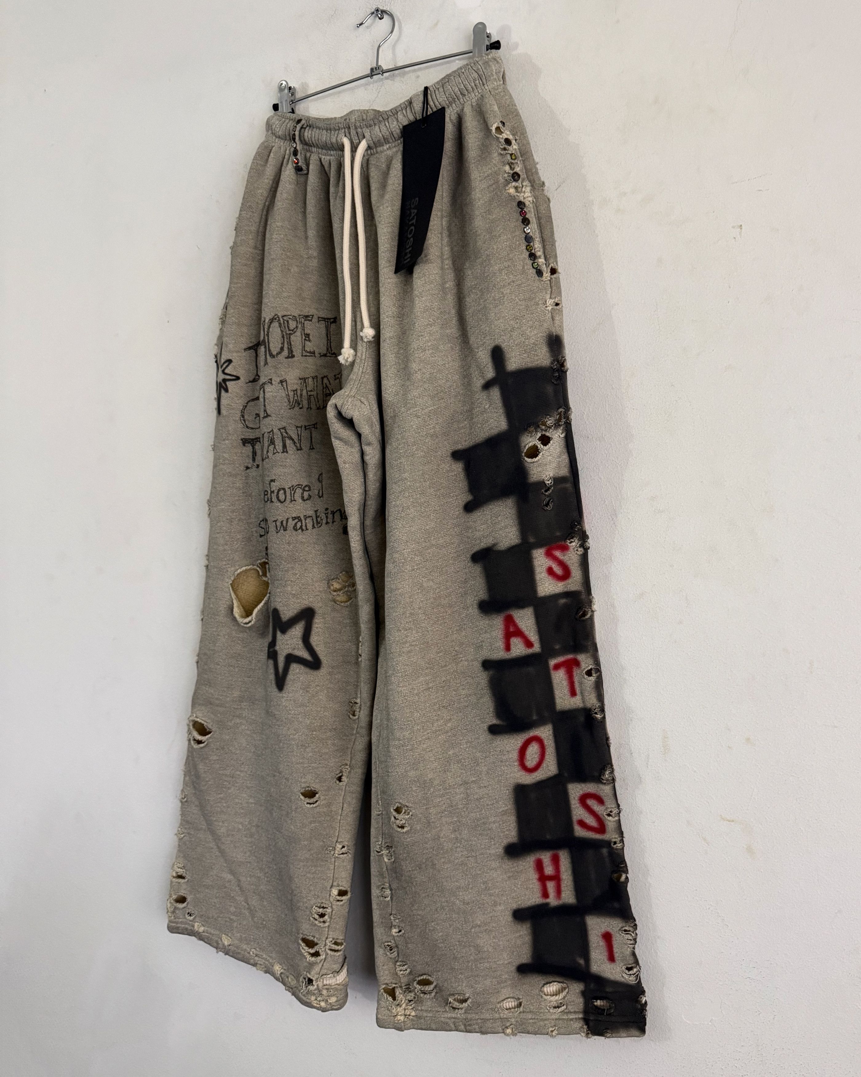 Satoshi Nakamoto "Get What I Want" Sweatpant Size US 32 / EU 48 - 7 Thumbnail