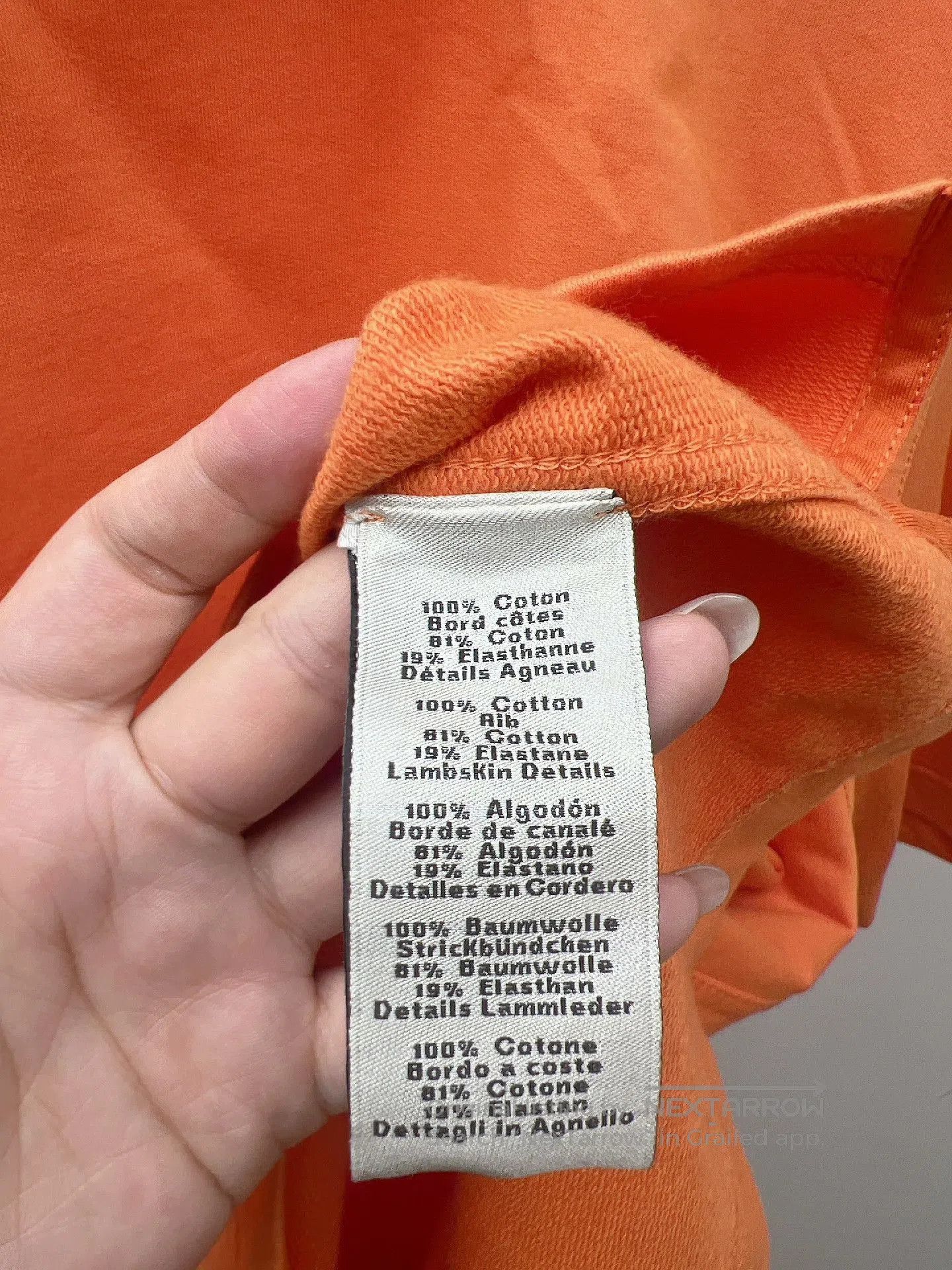 Hermes Hermes Men's Orange Horse Head Short Sleeve T-shirt. Size US M / EU 48-50 / 2 - 7 Thumbnail