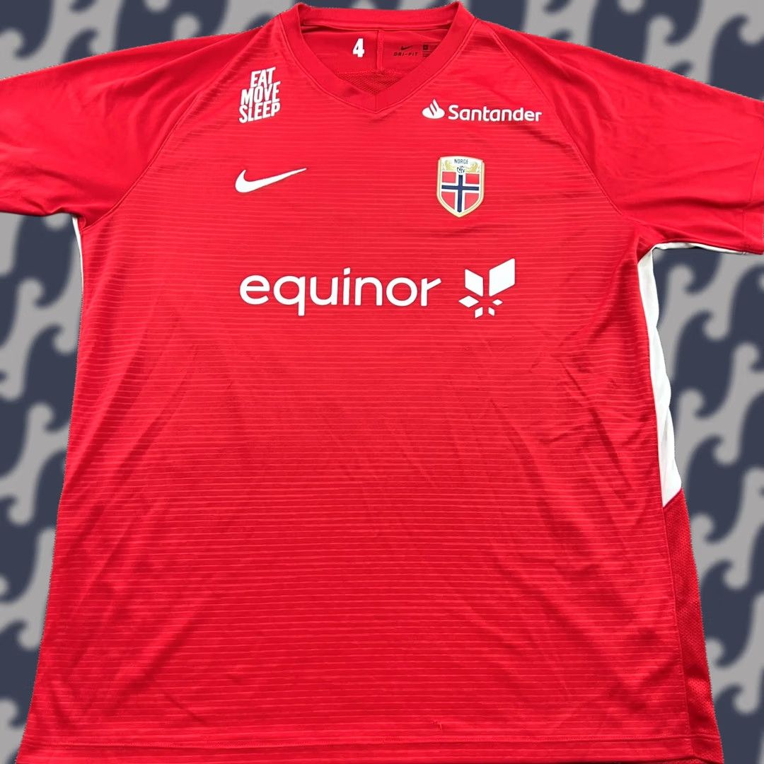 Nike Nike Norway 2018 2019 Training Football Jersey Mens XL Red Shirt Nike Adult Football Mens XL Red Size US XL / EU 56 / 4 - 1 Thumbnail