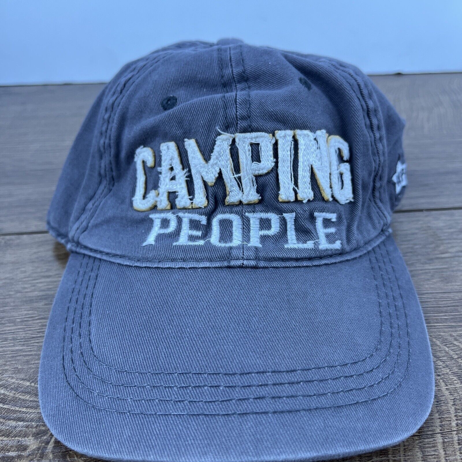 Other Camping People Hat Caming Hat Gray Hat Adjustable Gray Adult Size ONE SIZE - 1 Thumbnail