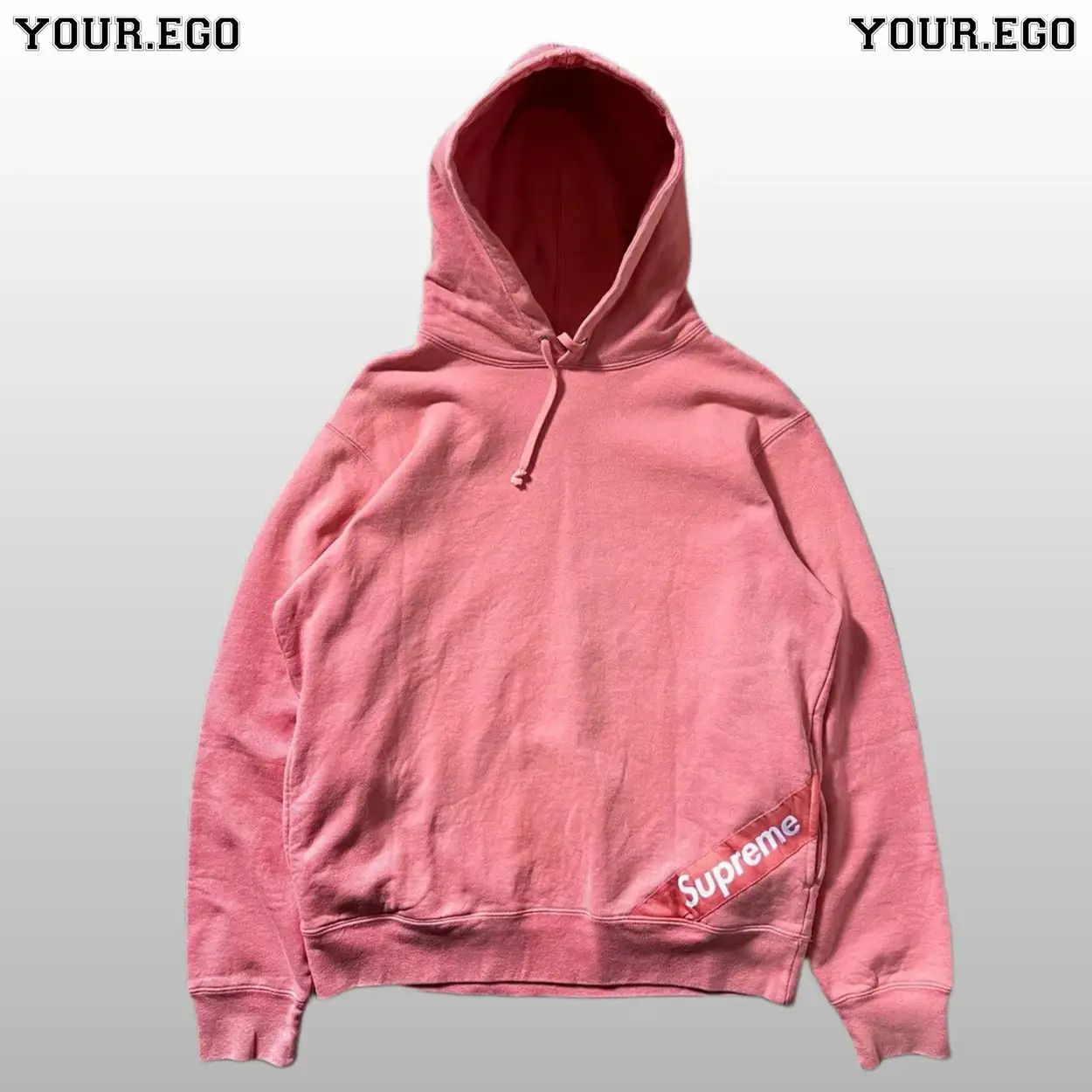 Supreme Supreme Corner Label Hoodie SS18 Size US M / EU 48-50 / 2 - 1 Thumbnail