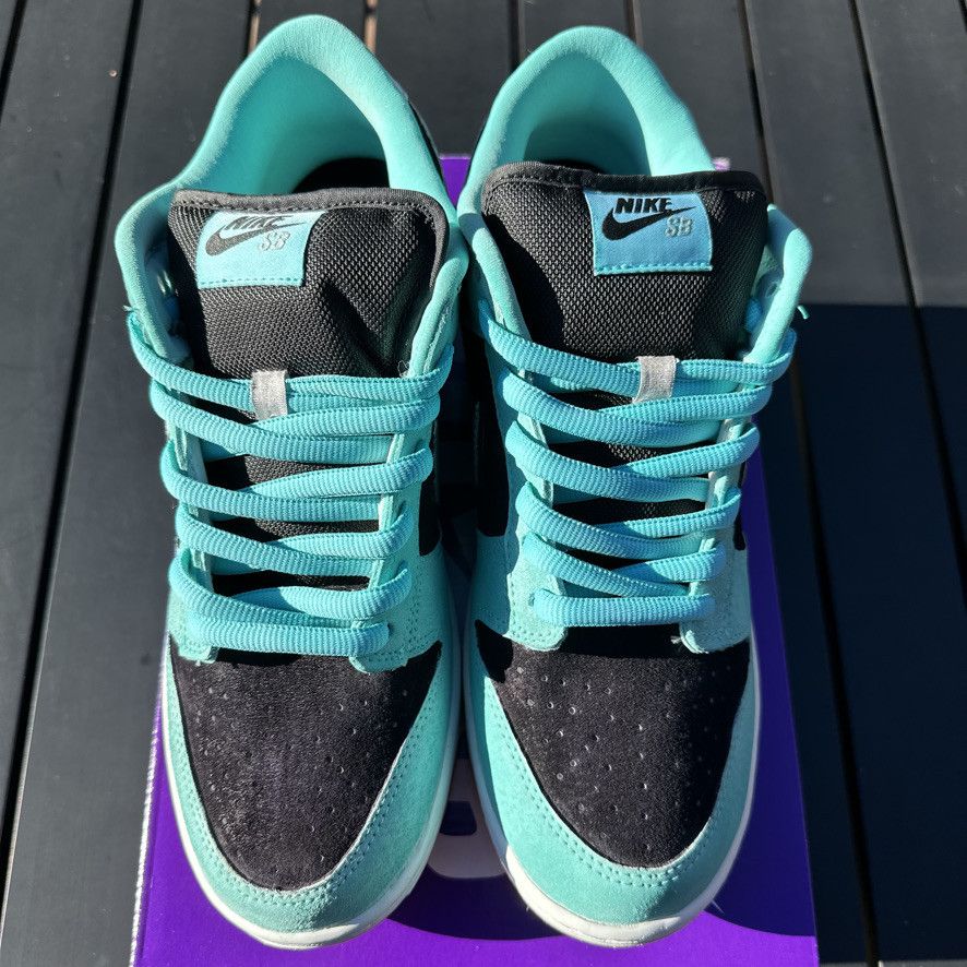 Nike Nike SB Dunk Custom Tiffany Suede - Teal/Black - Size 10 Size US 10 / EU 43 - 11 Thumbnail