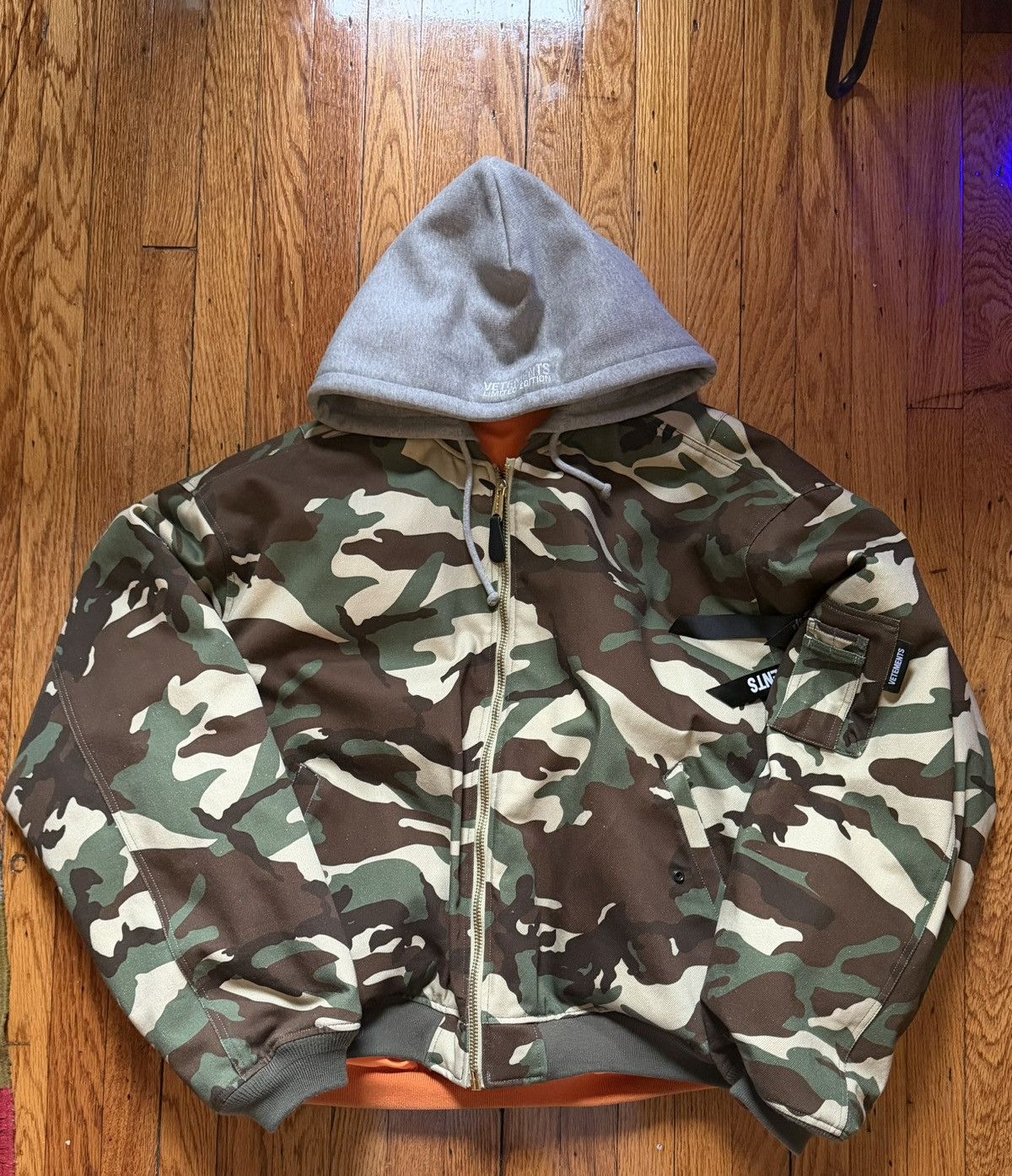 Alpha Industries × Vetements Vehement x Alpha Industries Camo