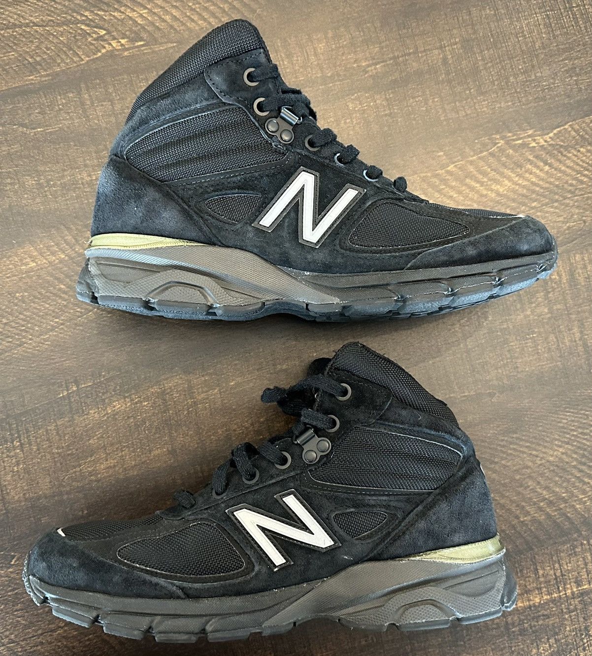 New Balance New Balance 990v4 Mid Made in USA Black Grey Size 8 Shoes Size US 8 / EU 41 - 1 Thumbnail
