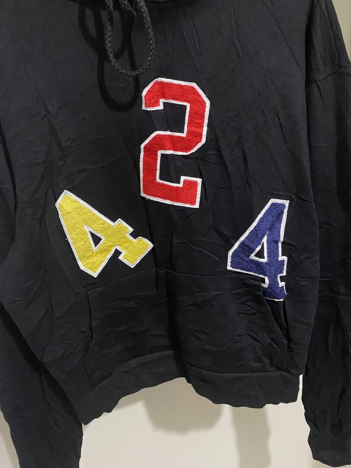 424 424 on fairfax black ransom note hoodie Size US M / EU 48-50 / 2 - 2 Thumbnail