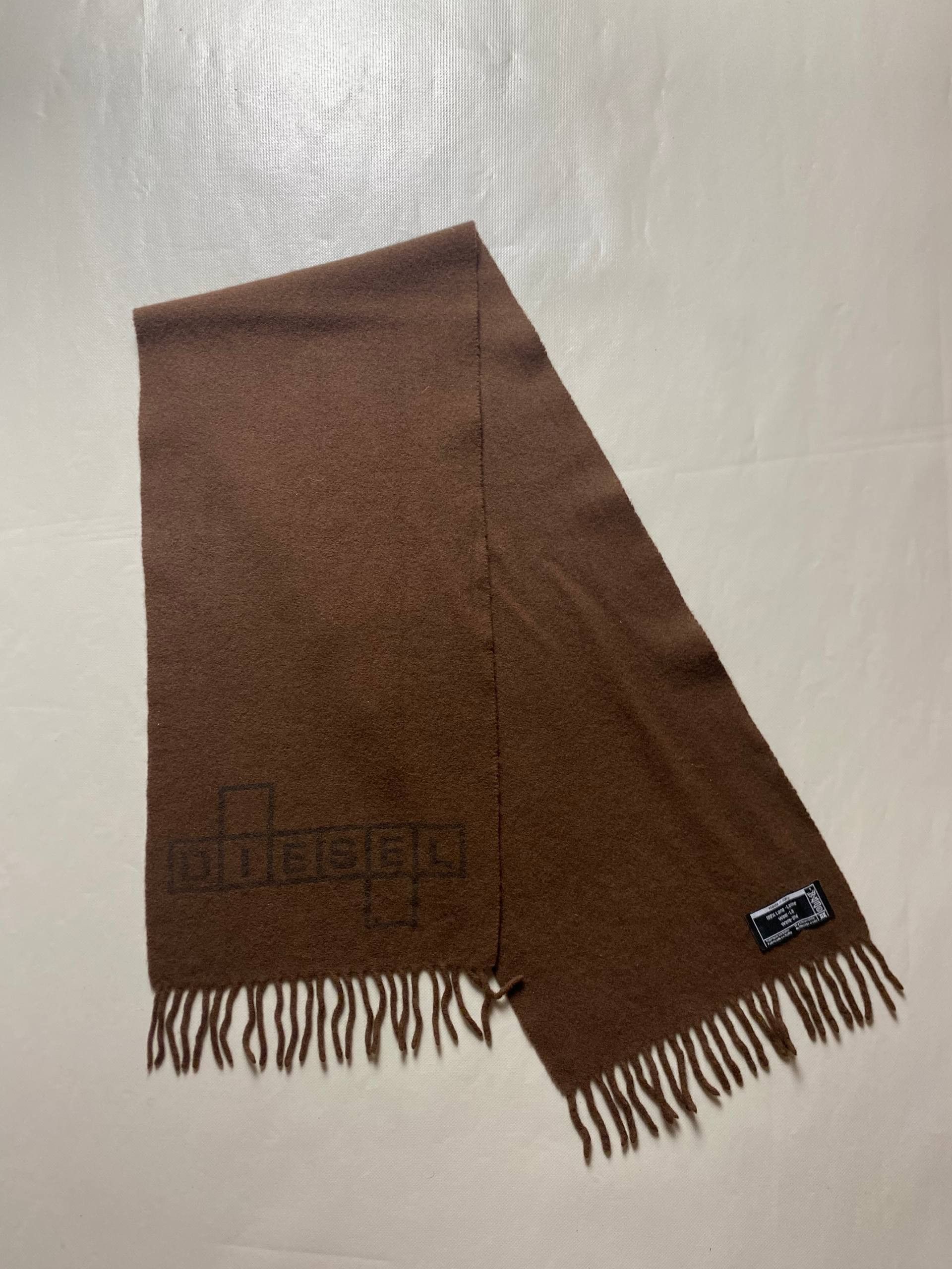 Diesel Diesel Wool Vintage Scarfs Size ONE SIZE - 1 Thumbnail