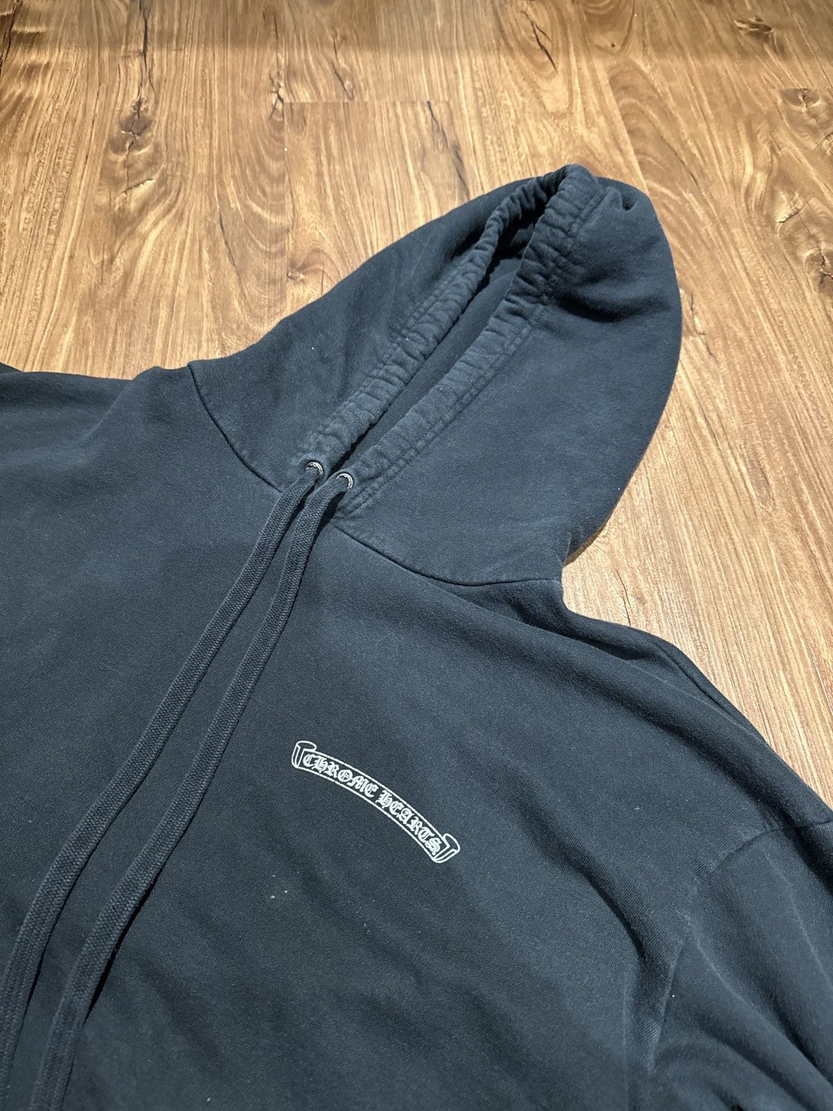 Chrome Hearts Chrome Hearts Scroll Sleeve Logo Hoodie Size US XL / EU 56 / 4 - 7 Thumbnail