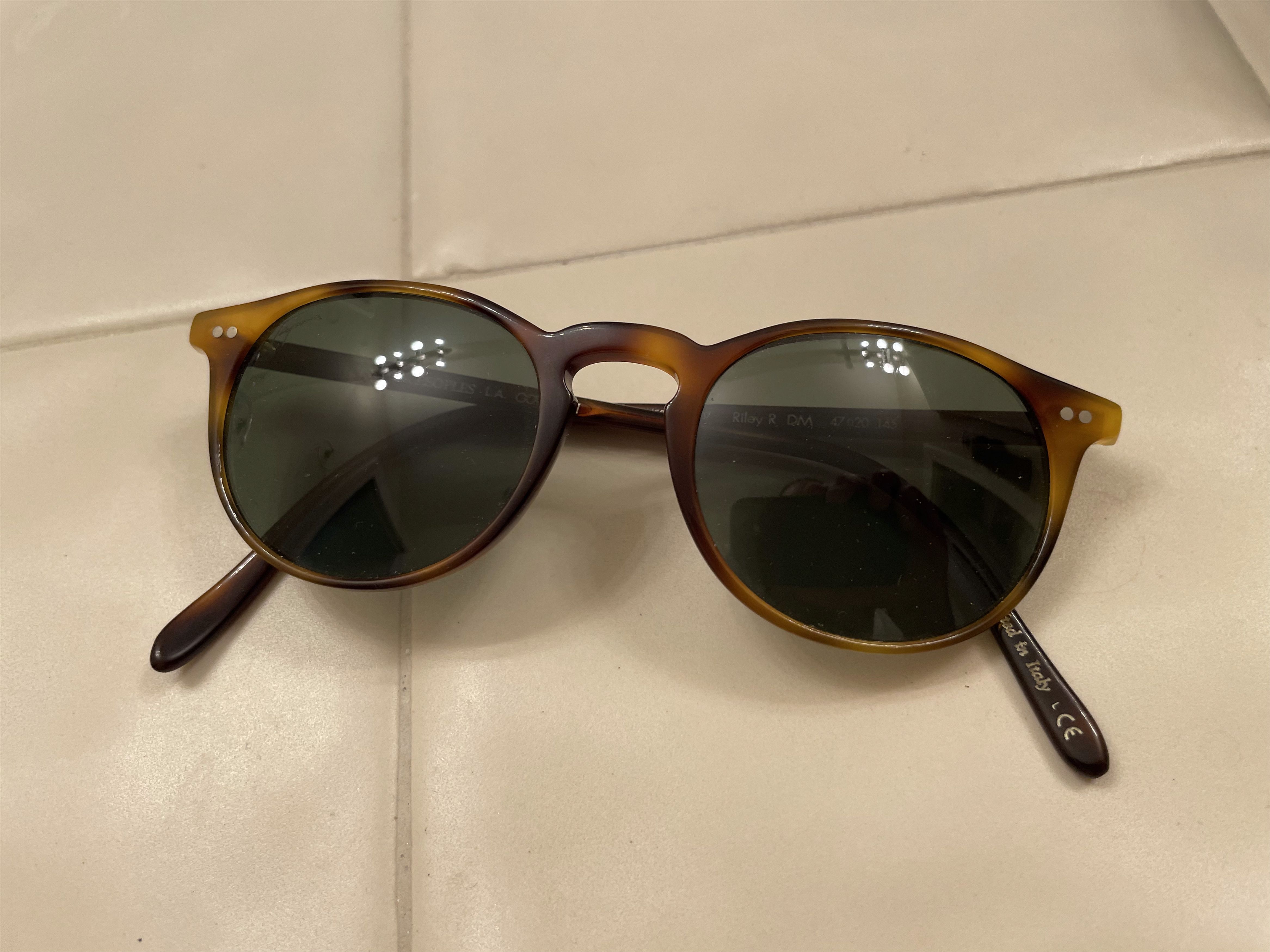 Oliver Peoples Riley 47 Tajima lenses Size ONE SIZE - 1 Thumbnail