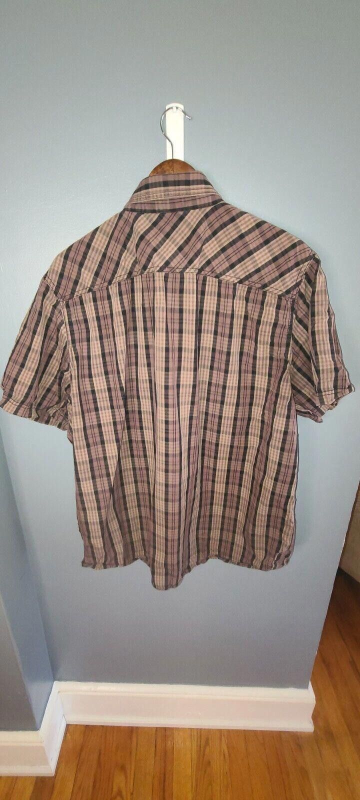 Harley Davidson HARLEY DAVIDSON Snap Shirt Embroidered Size XL Plaid Men's Size US XL / EU 56 / 4 - 7 Thumbnail