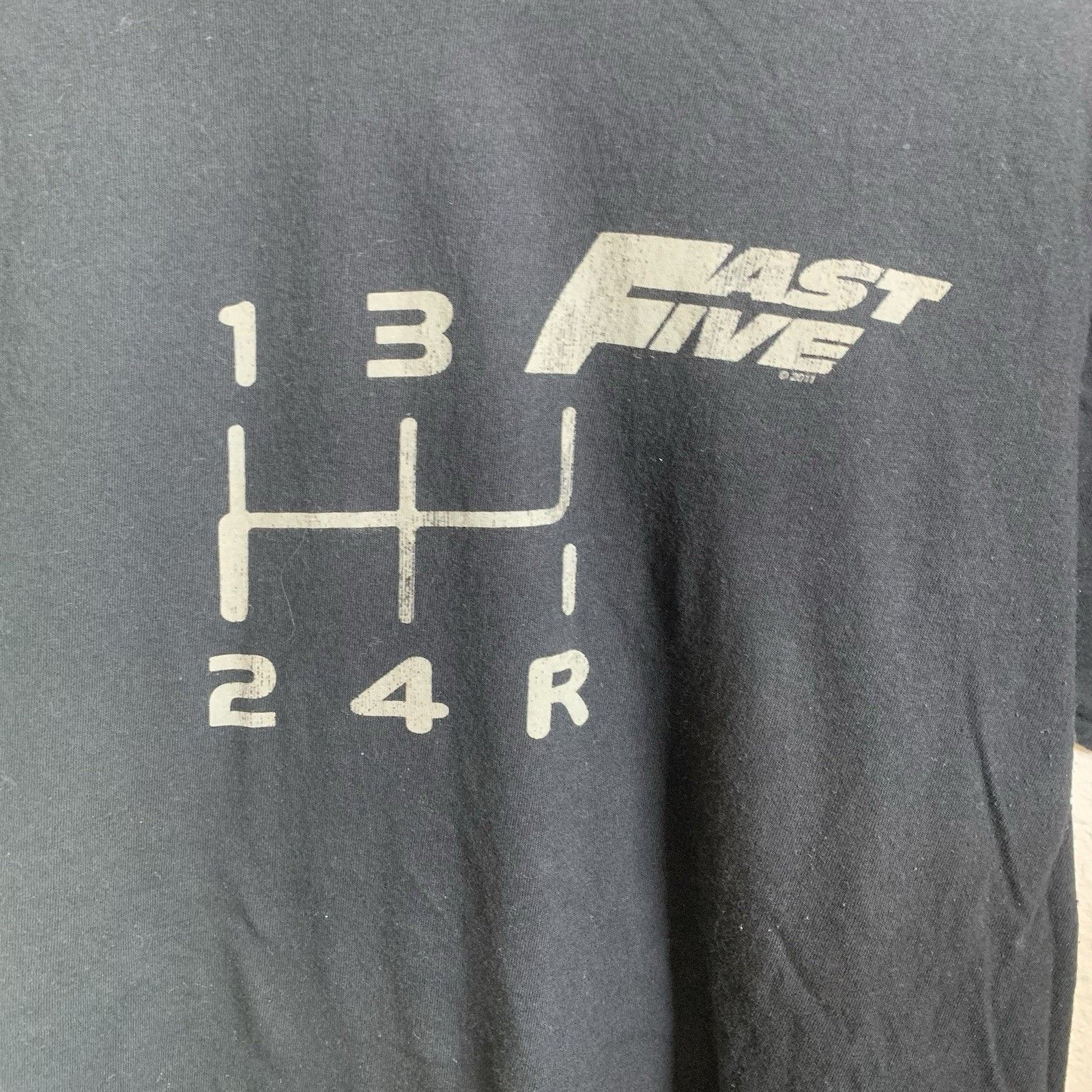 Vintage 2011 Fast Five Movie Promo T-Shirt Fast & The Furious Black Size US M / EU 48-50 / 2 - 3 Thumbnail