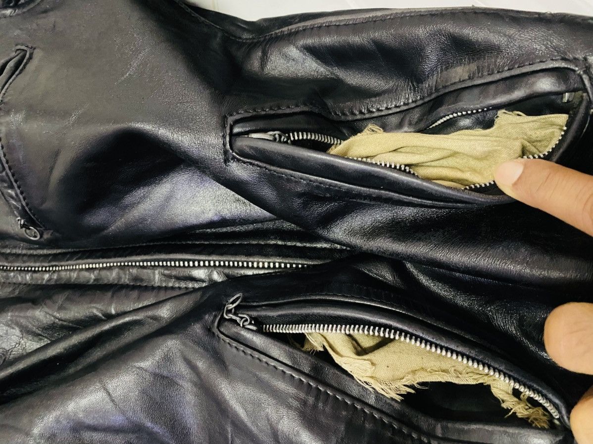 Schott Schott 641 Leather Motorcycle Jacket Vintage 80s - 90s USA Size US S / EU 44-46 / 1 - 6 Thumbnail