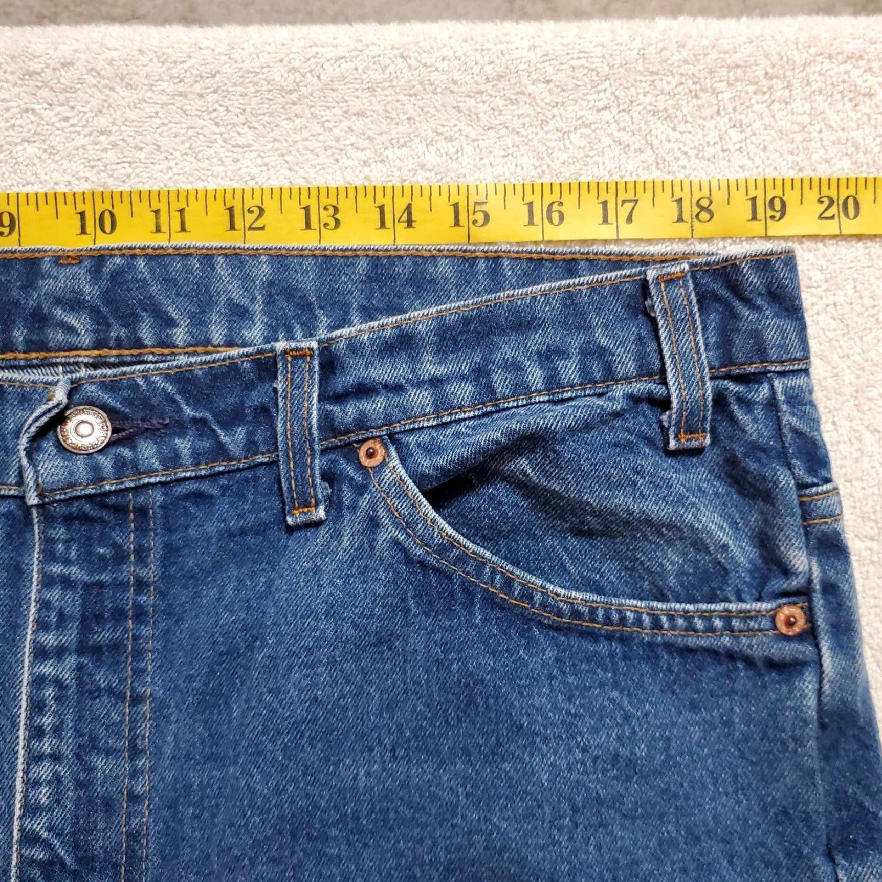 Levi's VINTAGE Levi's 517 Orange Tab Jeans 38 X 30 Made In USA Men Orange Tab Jeans 517 USA Size US 38 / EU 54 - 5 Thumbnail