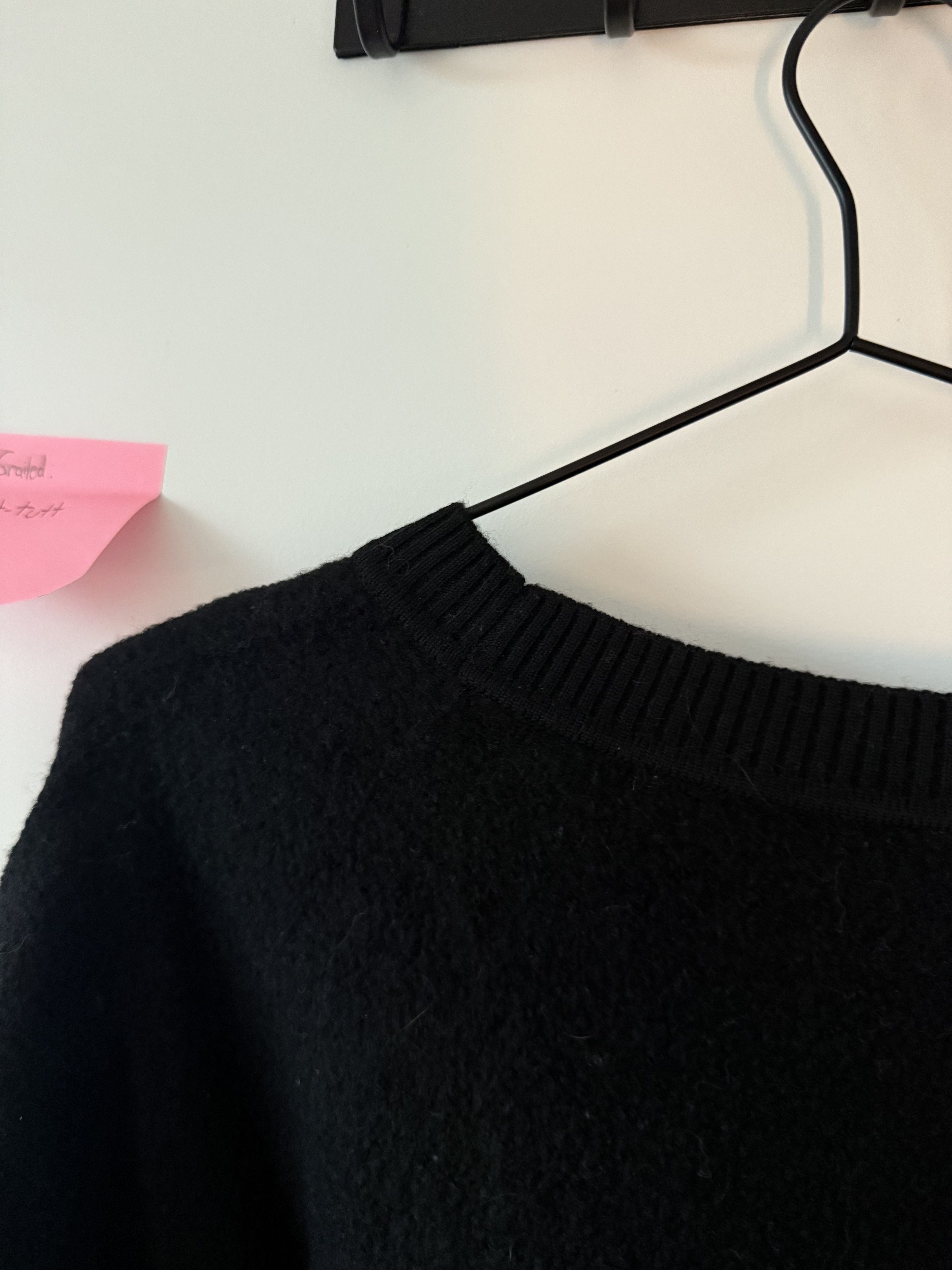 Other A PERSONAL NOTE 73 PATTERN SWEATER - BLACK Size US XL / EU 56 / 4 - 6 Thumbnail