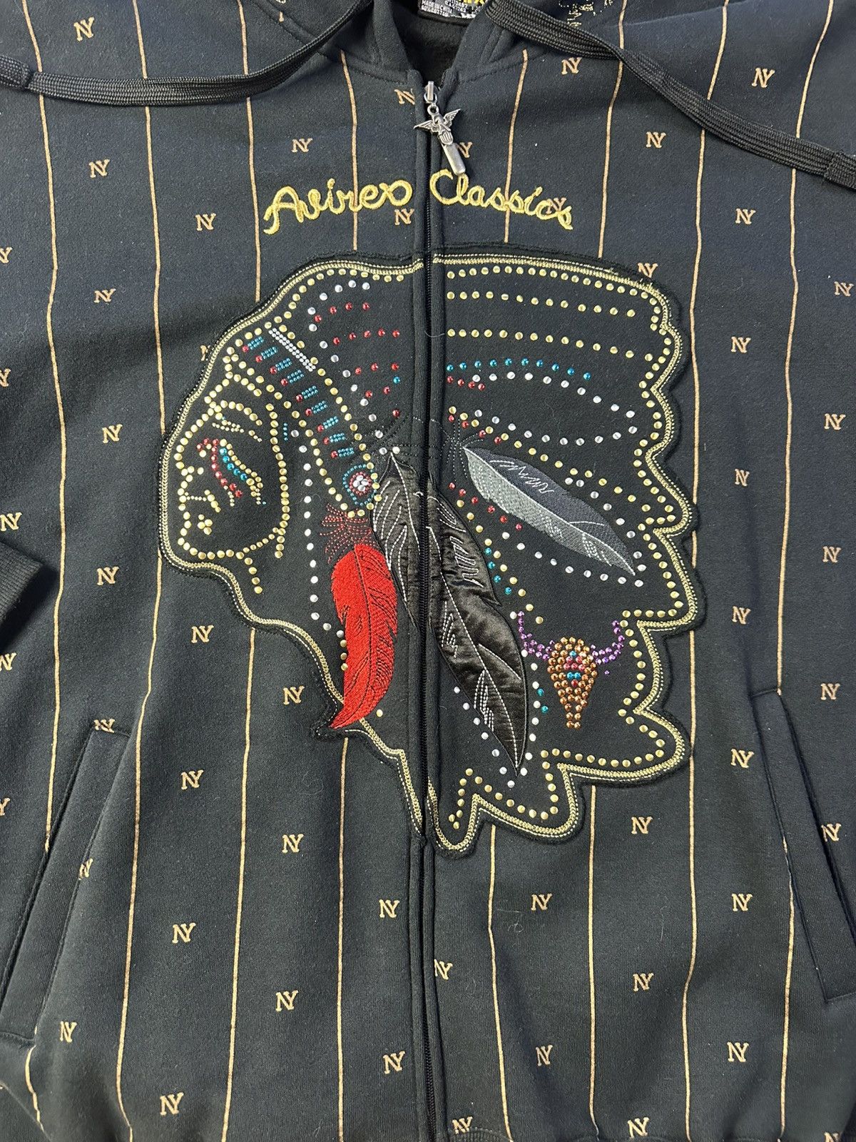 Avirex Super RARE Avirex sweater size Xl AOP Indian Head New York Size US XL / EU 56 / 4 - 9 Thumbnail