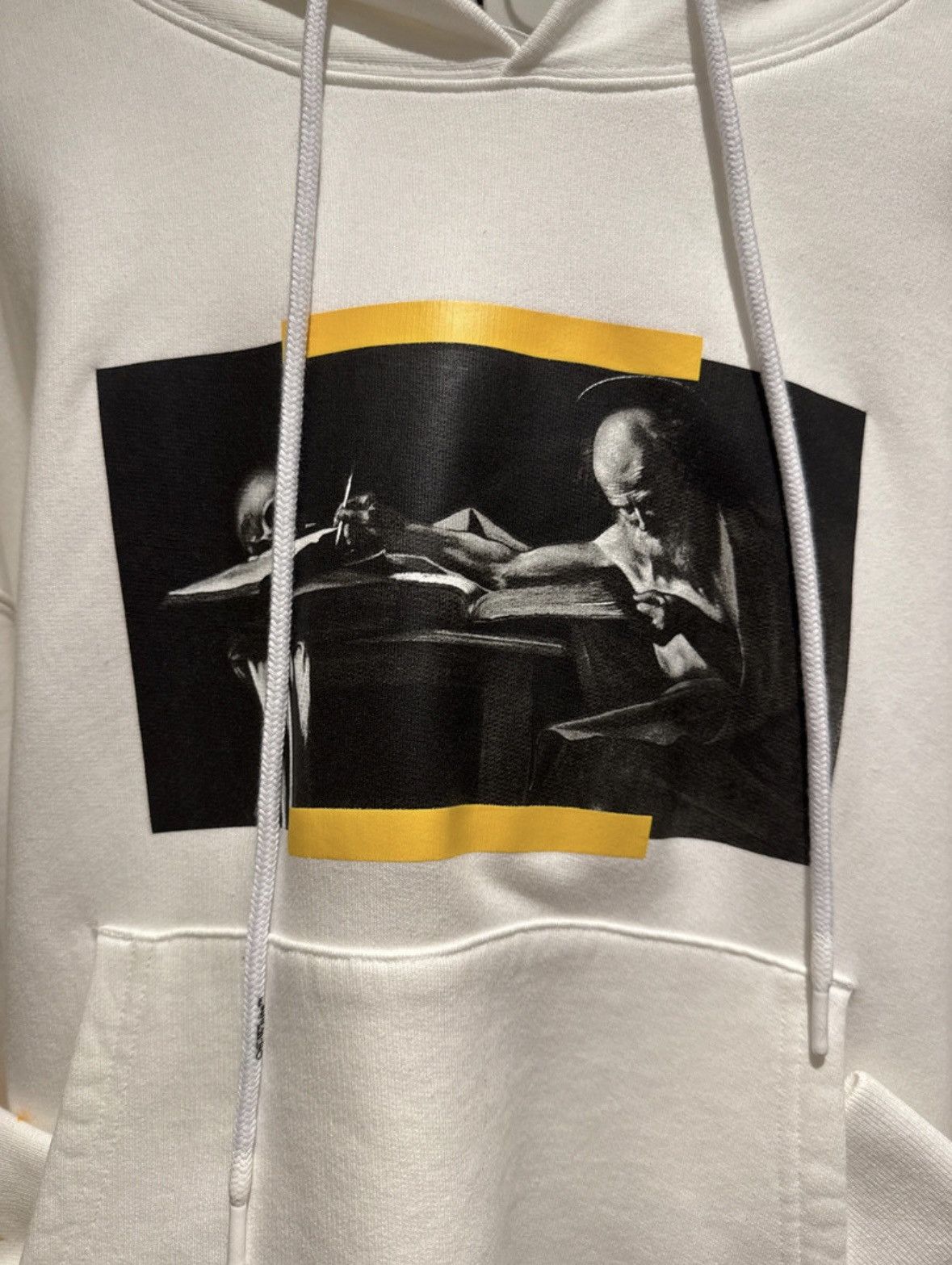 Off-White Off-white Caravaggio painting Hoodie Size US M / EU 48-50 / 2 - 2 Thumbnail