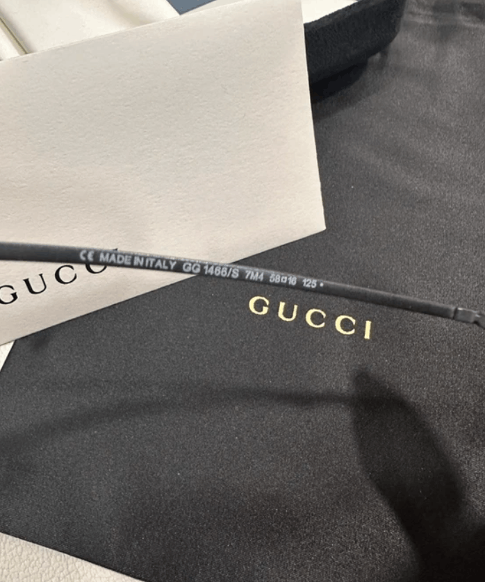 Gucci Gucci Sunglasses 🇺🇸 TAX FREE GG1466 Mask Logo Shield Sport Size ONE SIZE - 4 Thumbnail