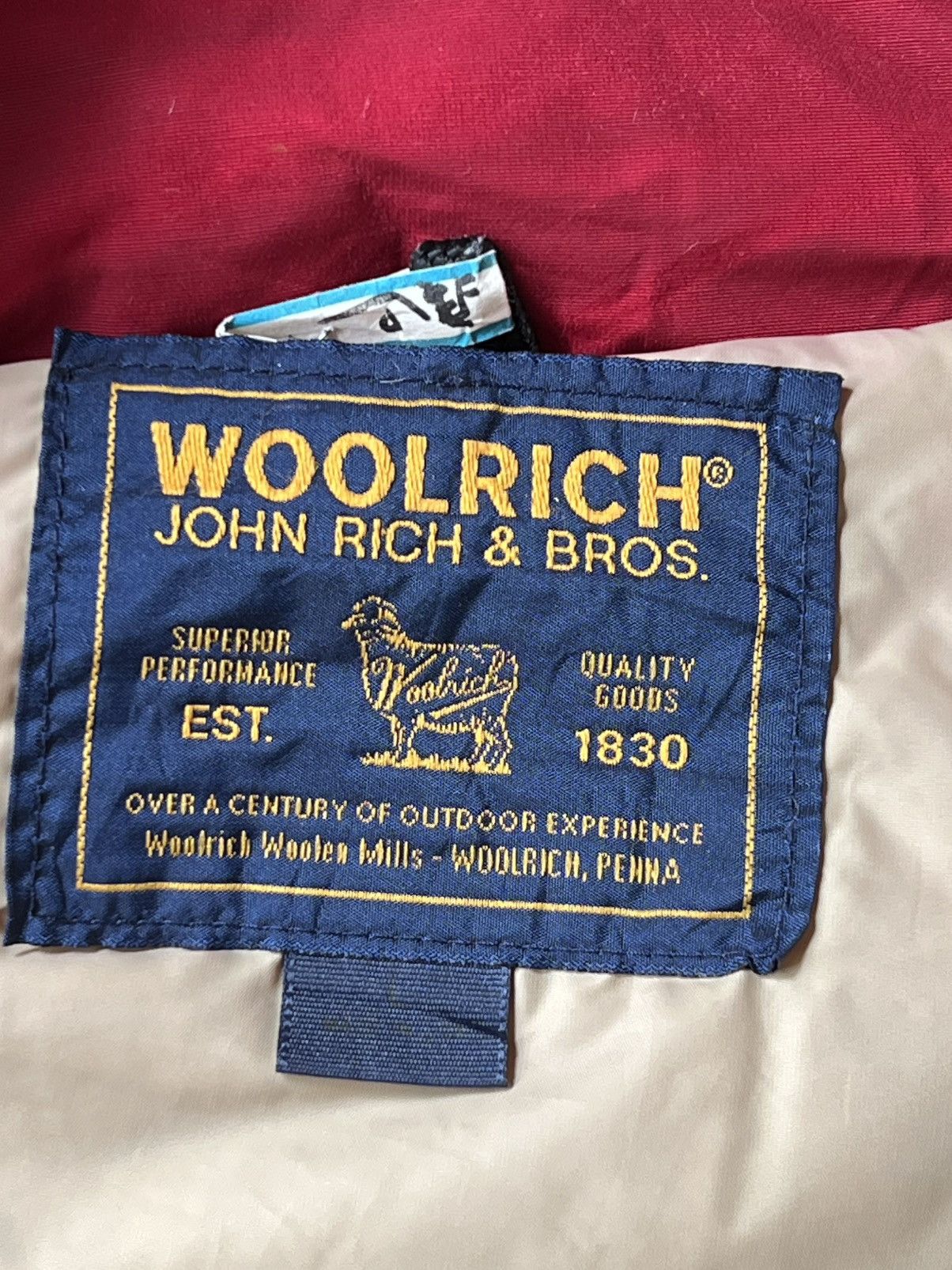 Woolrich Woolen Mills Woolrich Artic Parka John Rich & Bros Down Filled Jacket Size US XL / EU 56 / 4 - 11 Thumbnail