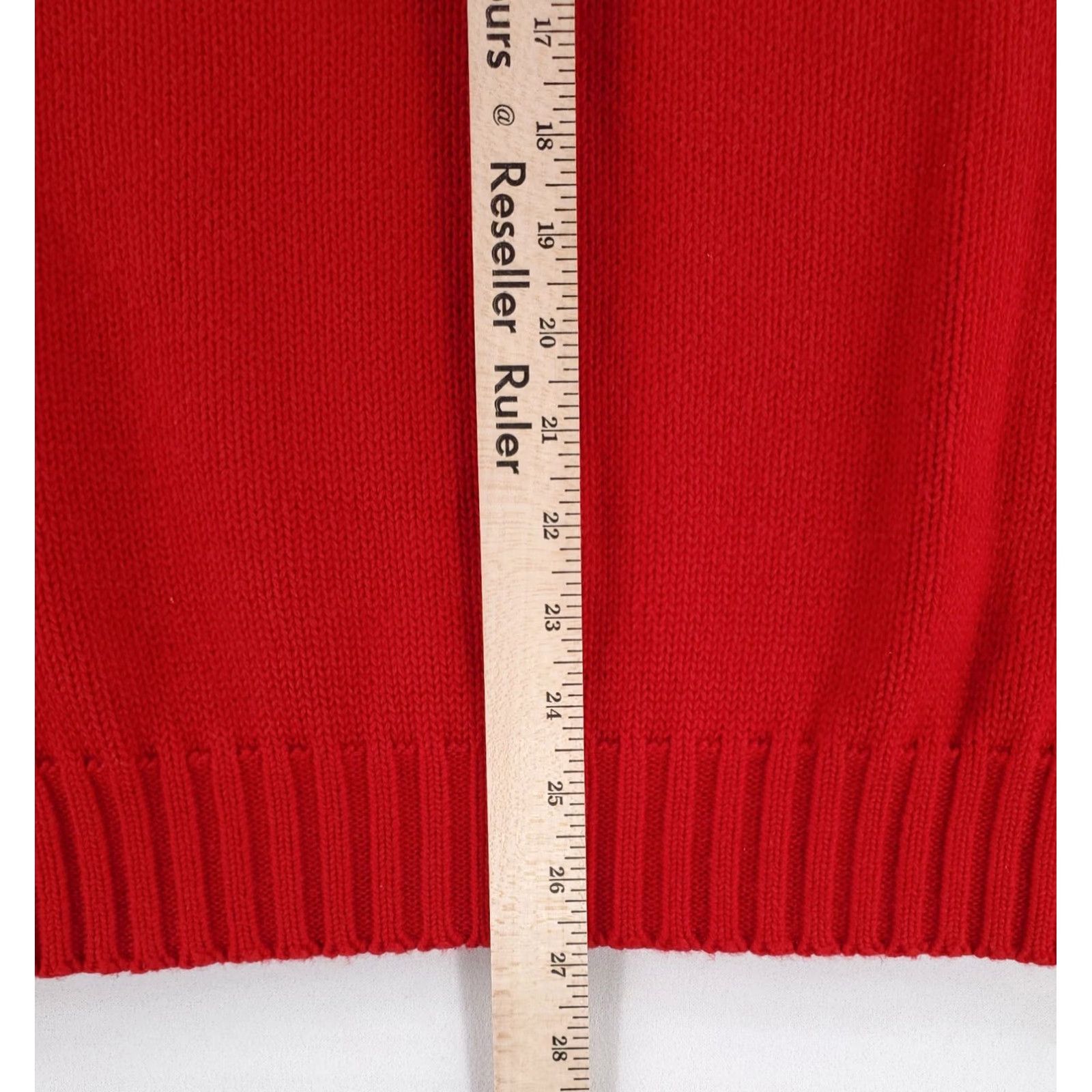 Polo Ralph Lauren Polo Ralph Lauren Fishermans Sweater Pullover Crew Neck Red XL Mens Size US XL / EU 56 / 4 - 6 Thumbnail