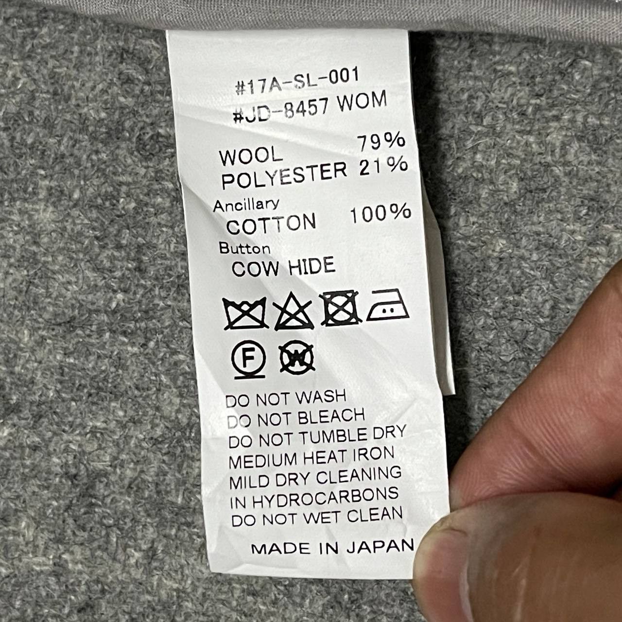 Danton Danton Vetements de Travail Wool Coat Jacket Size US M / EU 48-50 / 2 - 8 Thumbnail