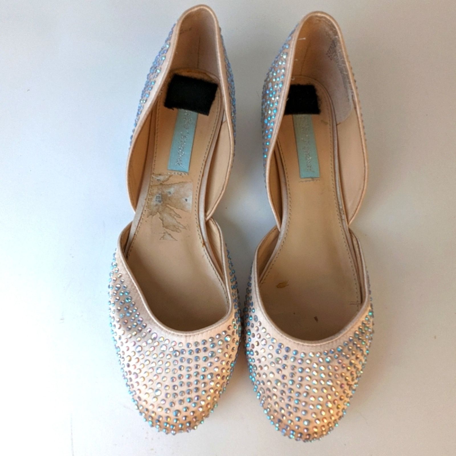 Betsey Johnson Betsey Johnson Jane Satin Rhinestone Flats / 9 Size US 9 / IT 39 - 3 Thumbnail