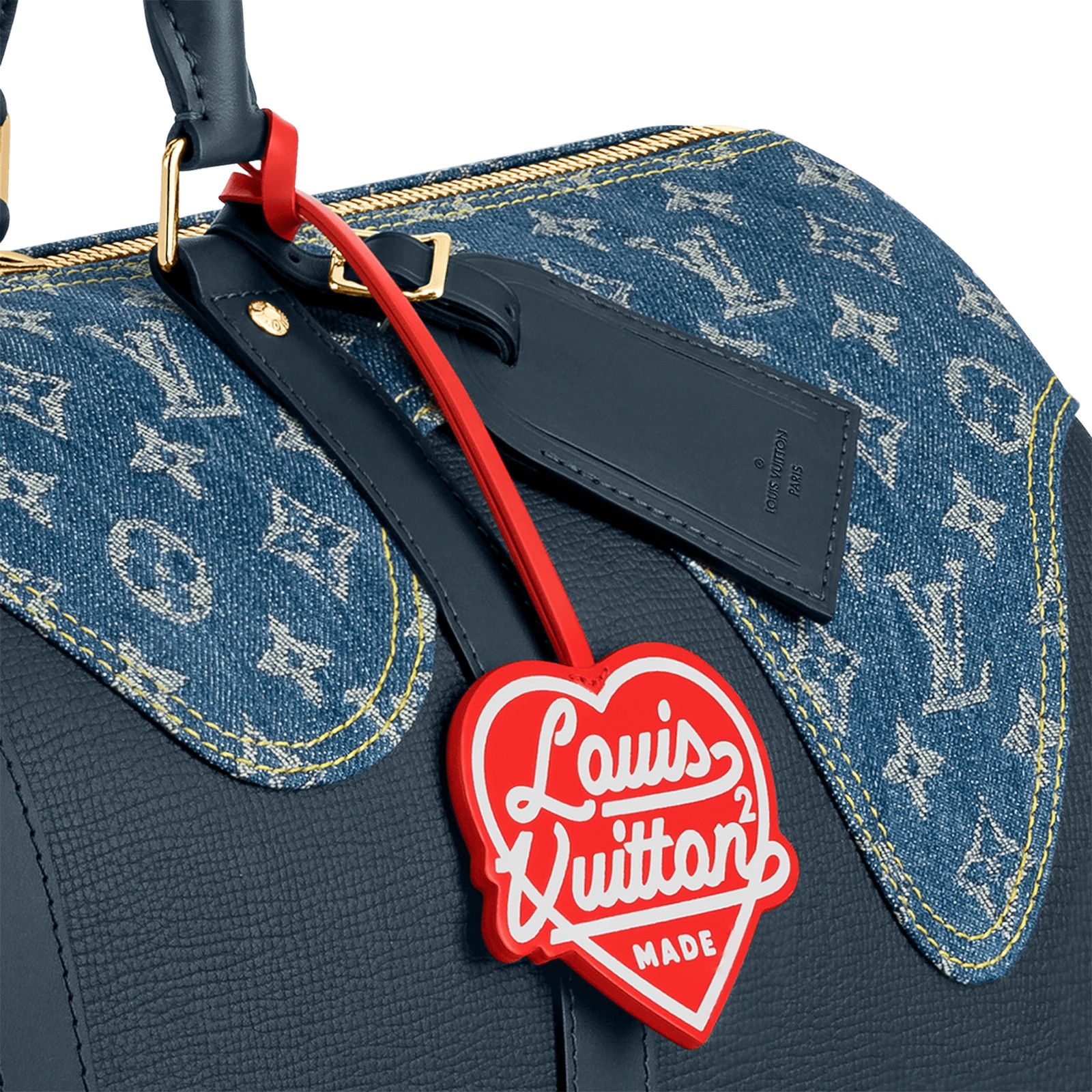 Louis Vuitton Louis Vuitton Keepall Bandouliere Drip Monogram Weekend Bag Size ONE SIZE - 3 Thumbnail