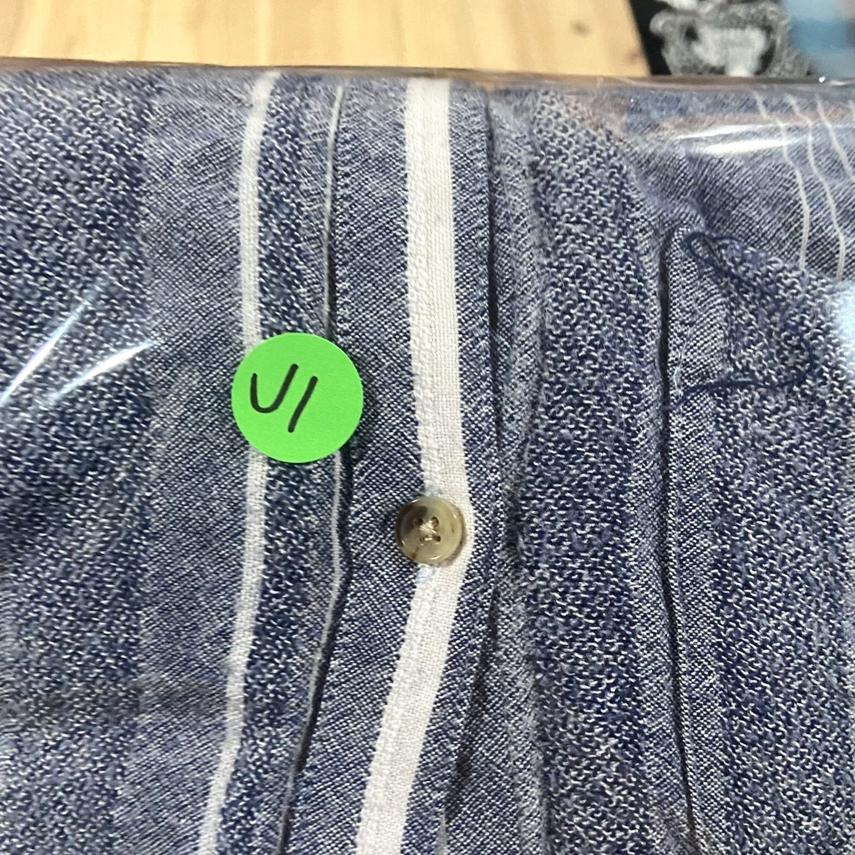 Vintage Maeve Blouse Women S Blue Striped Long Sleeve Button Down Collared Relaxed Fit Shirt Size S / US 4 / IT 40 - 6 Thumbnail