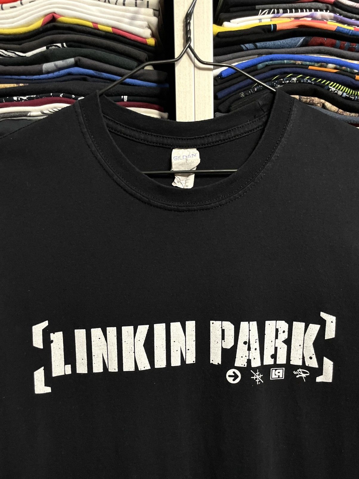 Band Tees Vintage Y2K Linkin Park Rock Band T-Shirt Size M Black Size US M / EU 48-50 / 2 - 3 Thumbnail