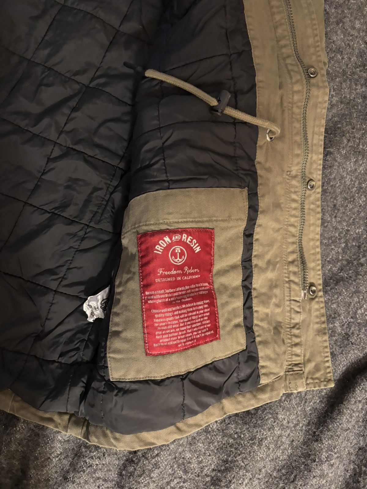 Other Iron and Resin M-65 Herringbone Field Jacket Size US L / EU 52-54 / 3 - 4 Thumbnail