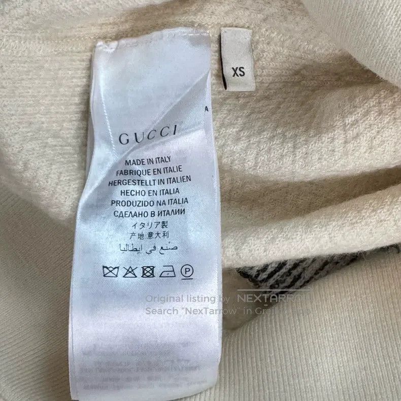 Gucci Gucci Embroidered flower butterfly catwalk knitted hoodie Size US XS / EU 42 / 0 - 4 Thumbnail