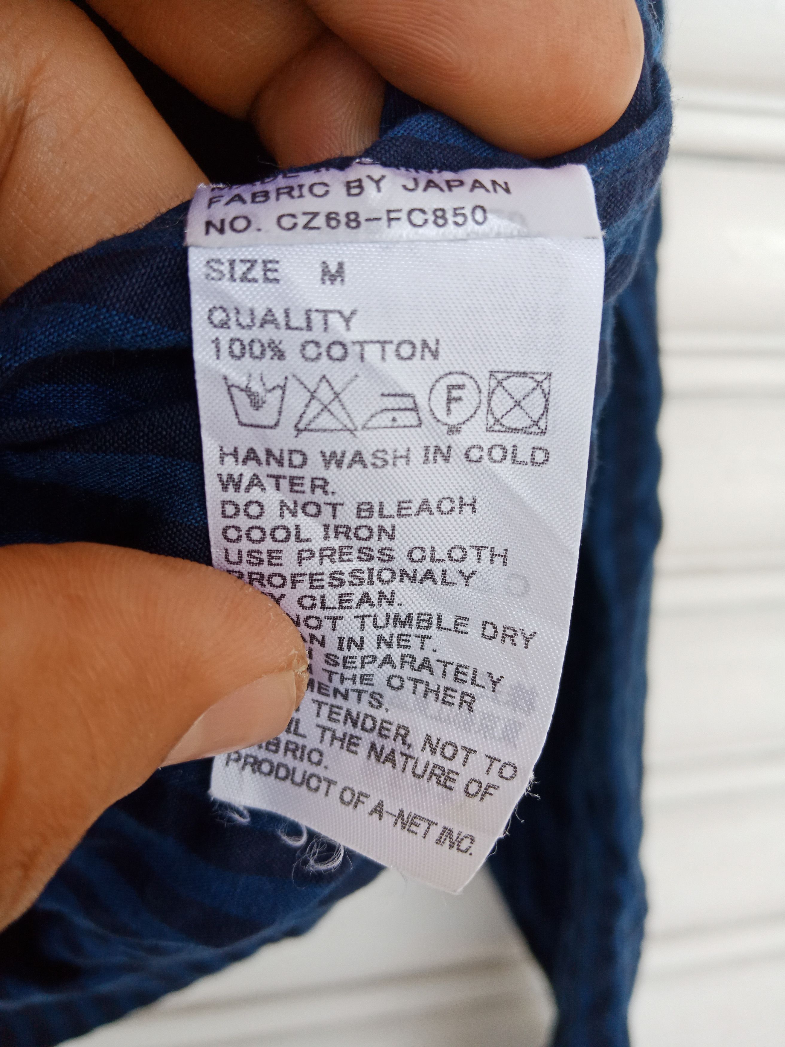 Issey Miyake Issey Miyake CDZ Striped Wrinkled Size US M / EU 48-50 / 2 - 10 Thumbnail