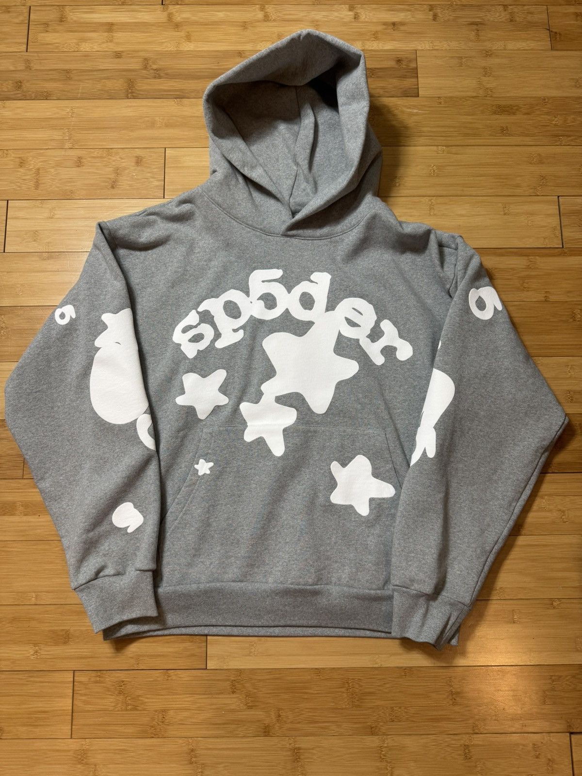 Sp5der Sp5der Beluga Hoodie “Dark Heather Grey” Size XXL Size US XXL / EU 58 / 5 - 1 Thumbnail