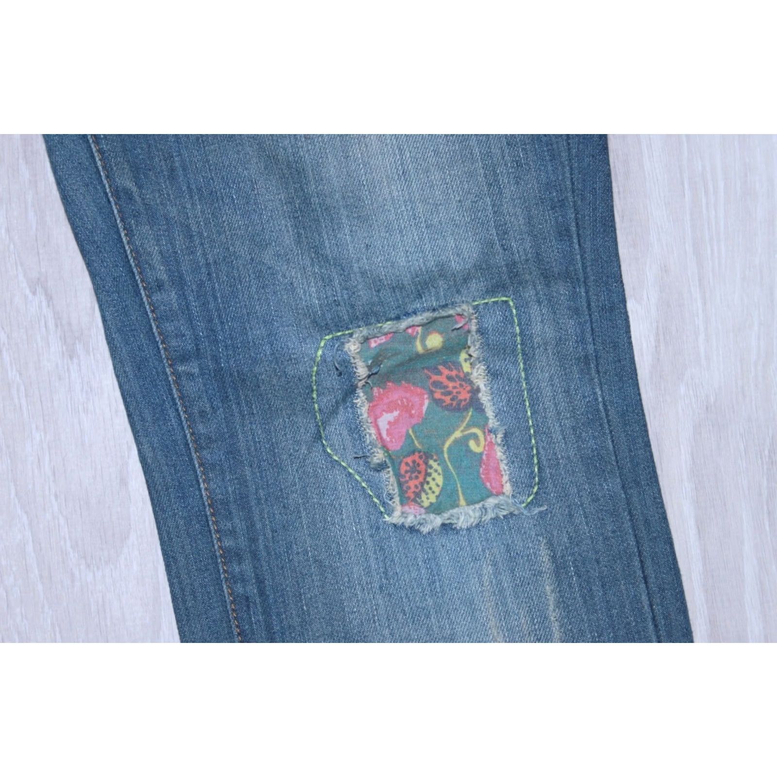 Desigual Desigual womens jeans Size 30 Regular fit Blue Skinny Slim Size 30" / US 8 / IT 44 - 3 Thumbnail
