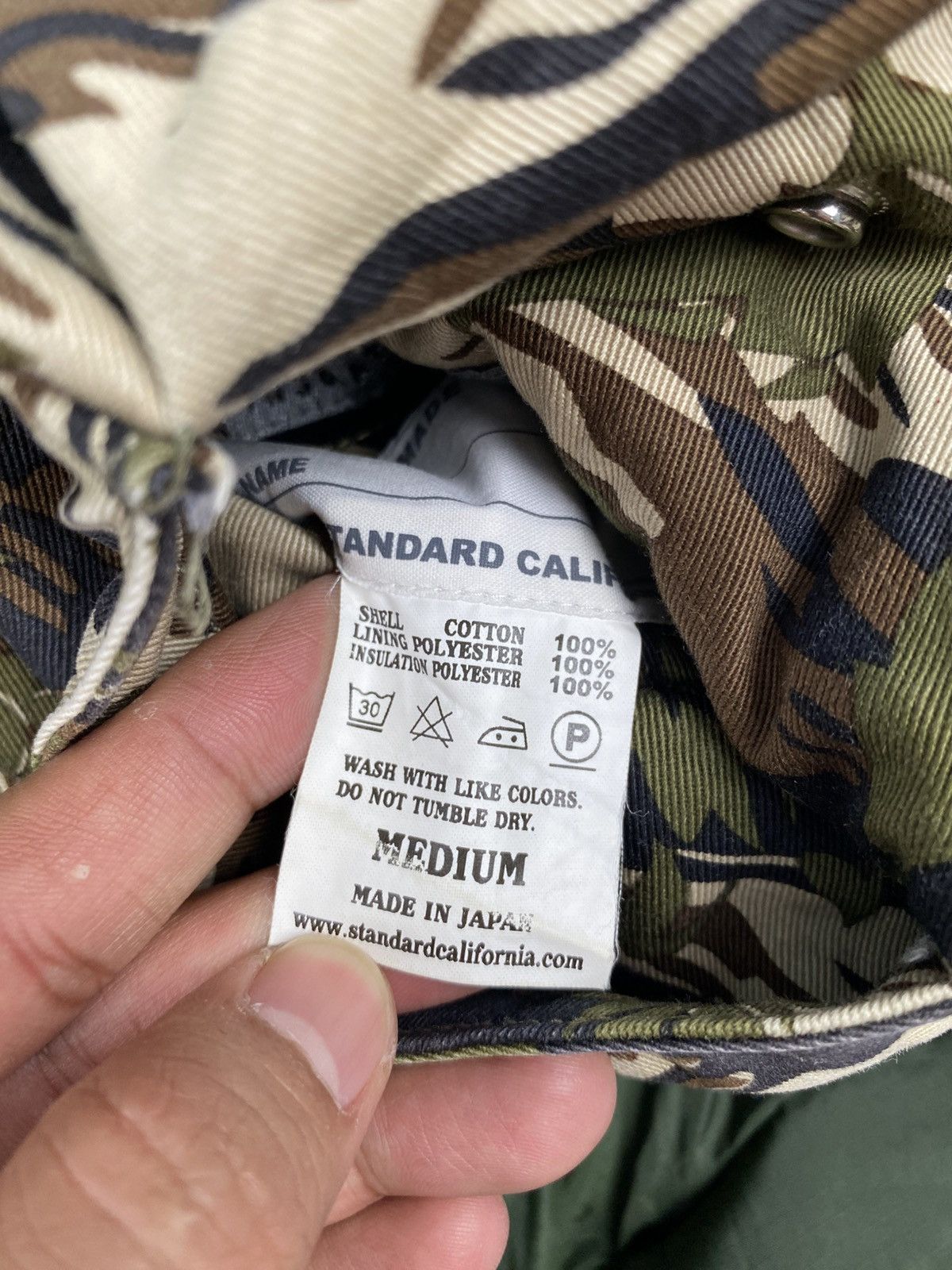 Vintage Made in Japan Vtg Standard California Camo Vest Size US M / EU 48-50 / 2 - 5 Thumbnail