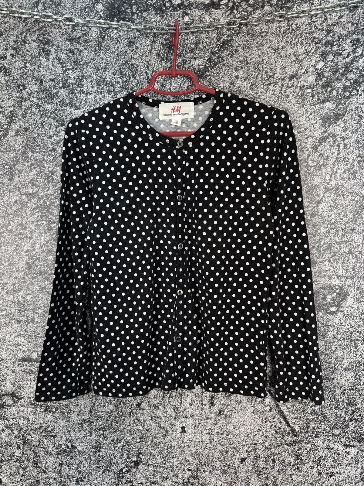 Comme des Garcons × H&M H&M Comme des Garcons Limited Collab Cardigan Blouse Size S Size S / US 4 / IT 40 - 1 Thumbnail