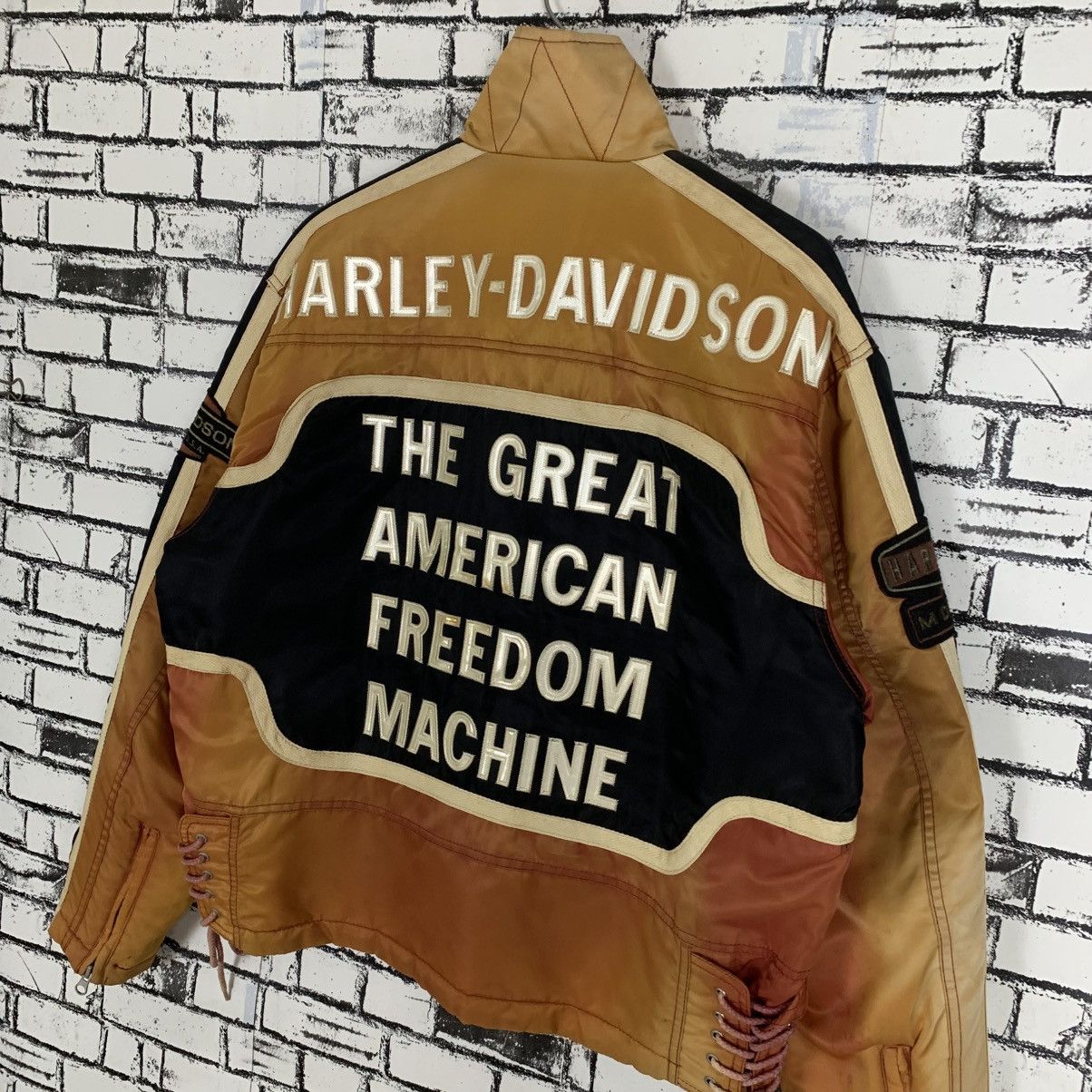 Harley Davidson Vintage Harley Davidson Motorcycle Riding Jacket Size US L / EU 52-54 / 3 - 11 Thumbnail